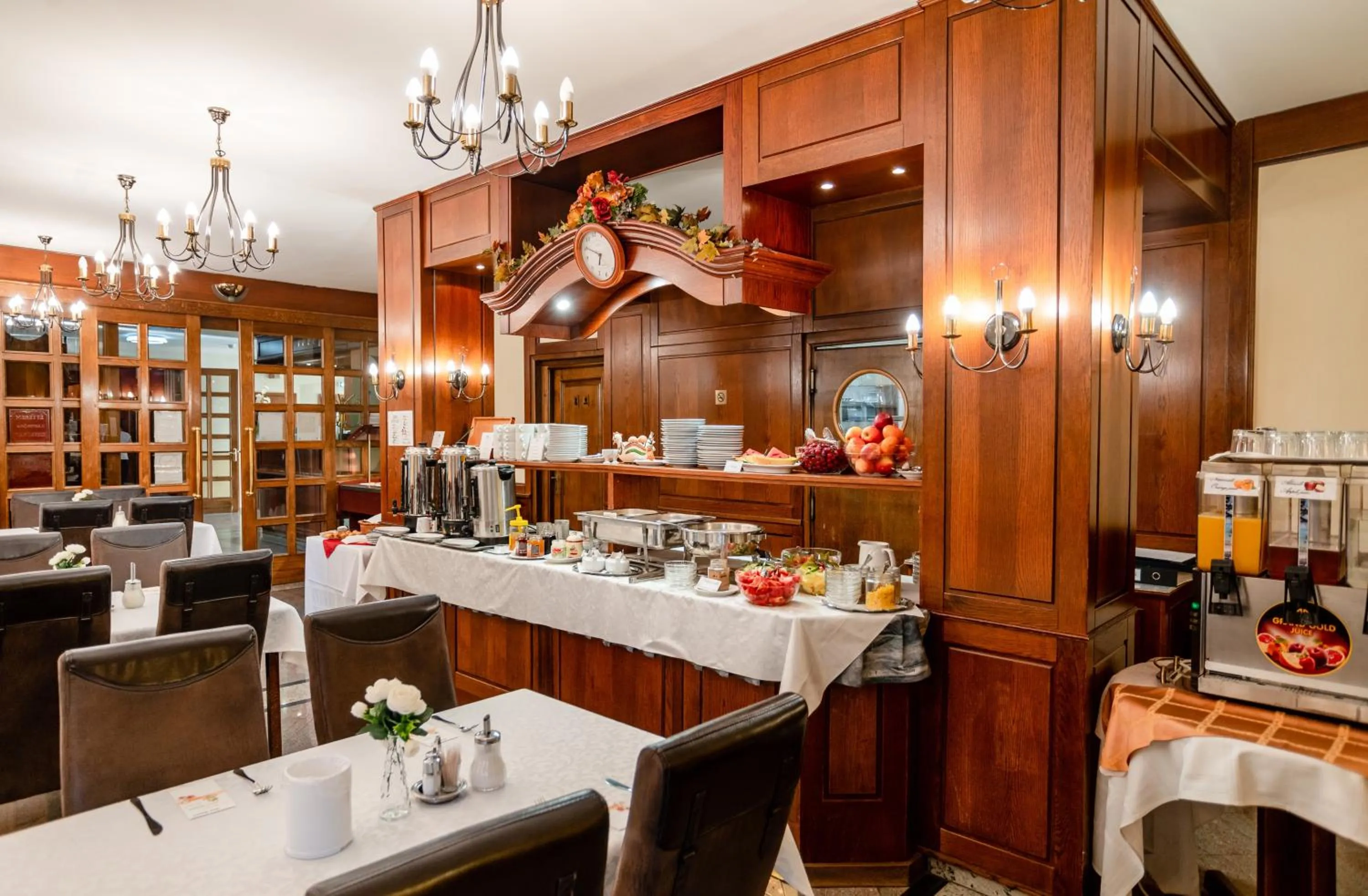 Breakfast in Hotel Erzsébet