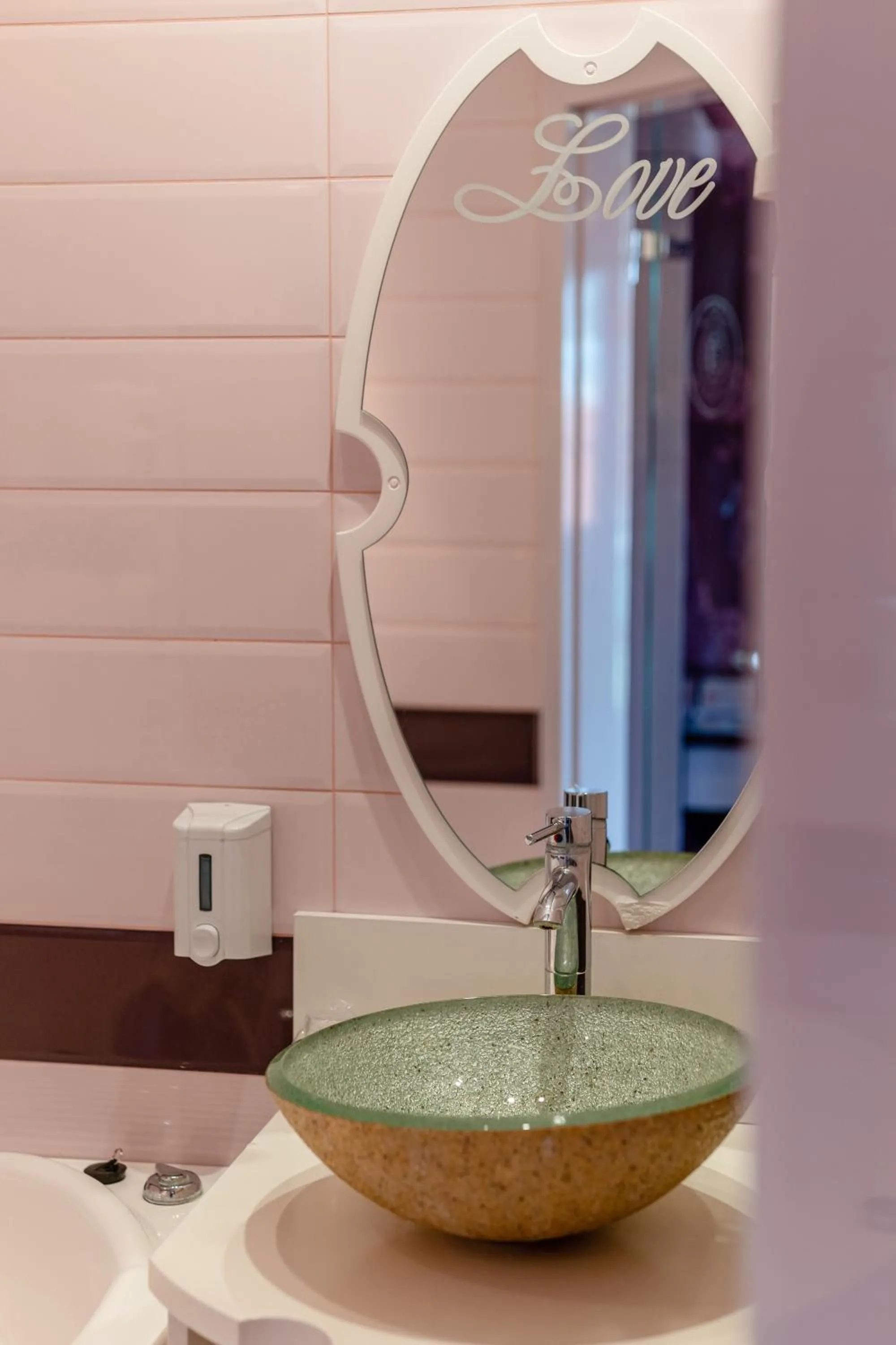 Bathroom in Hotel Erzsébet