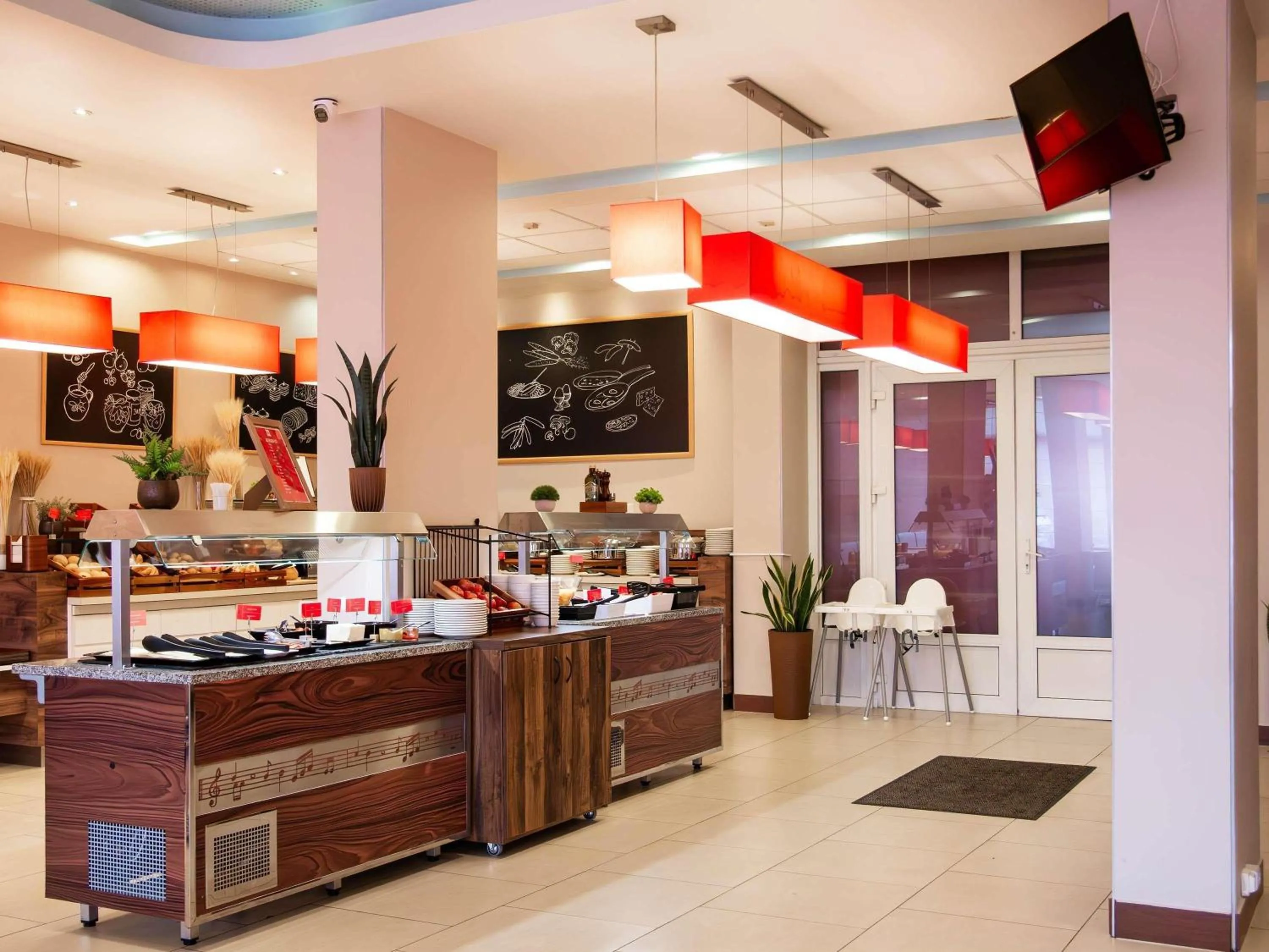 Breakfast in Ibis Budapest Citysouth