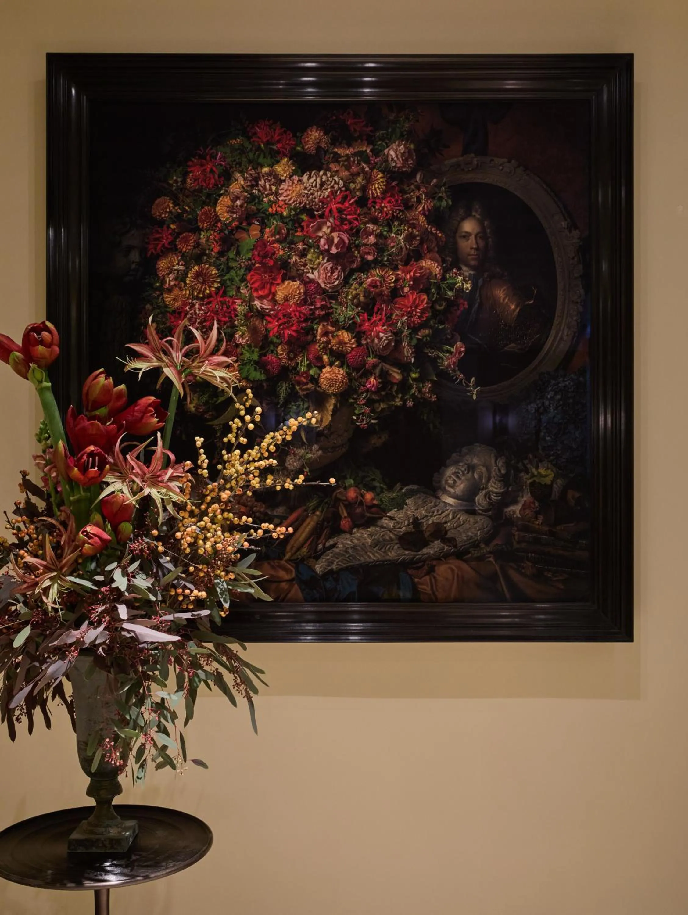 Decorative detail in Hôtel Prince de Conti - Hôtel Rénové