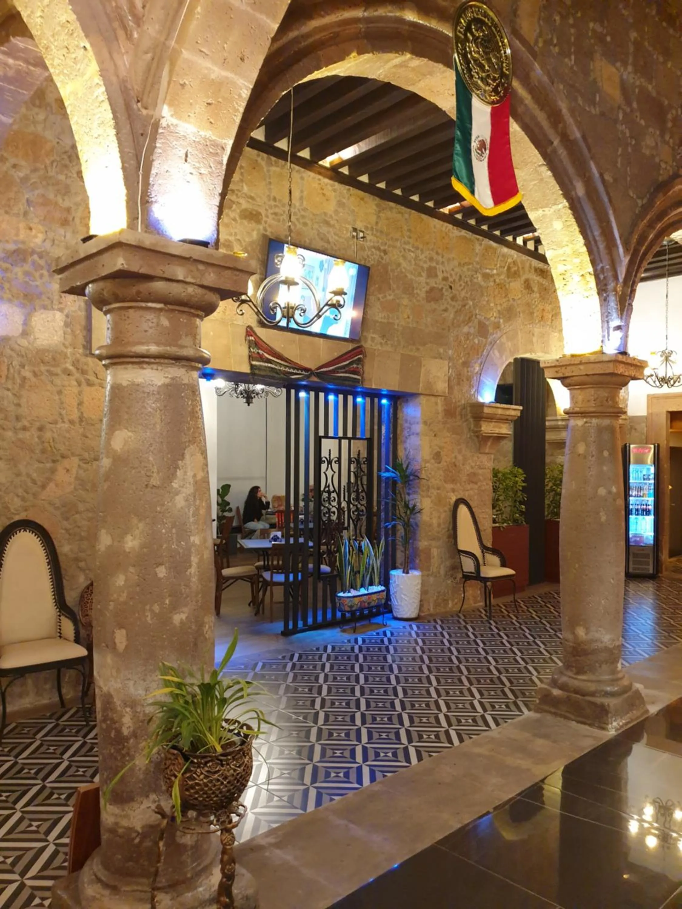 Lobby or reception in Hotel Don Carlos