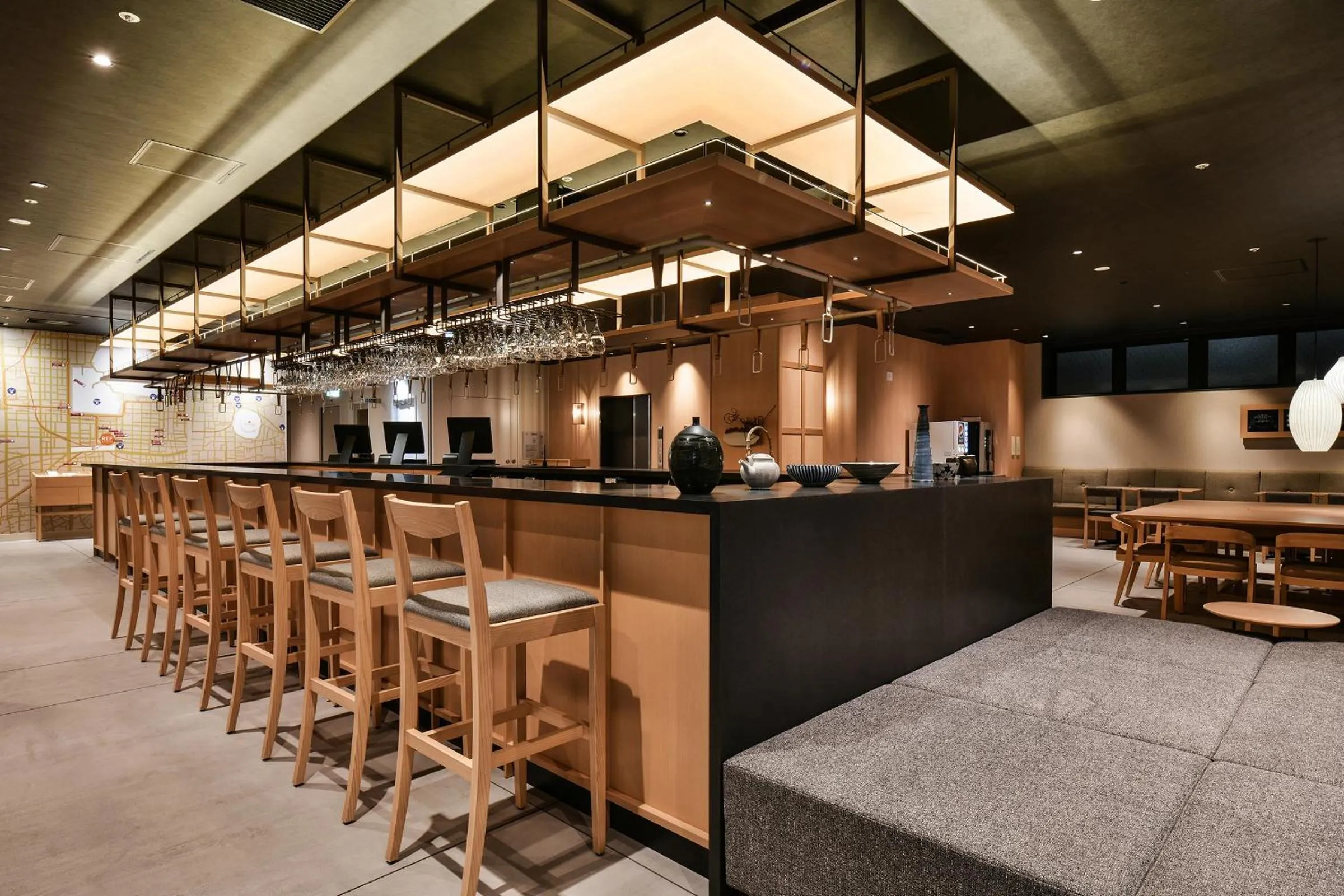 Lobby or reception in REF Matsuyama City Station by VESSEL HOTELS