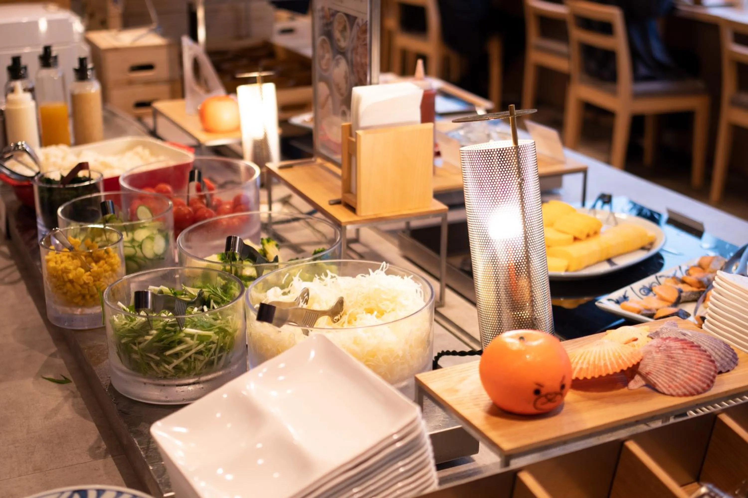 Food in REF Matsuyama City Station by VESSEL HOTELS