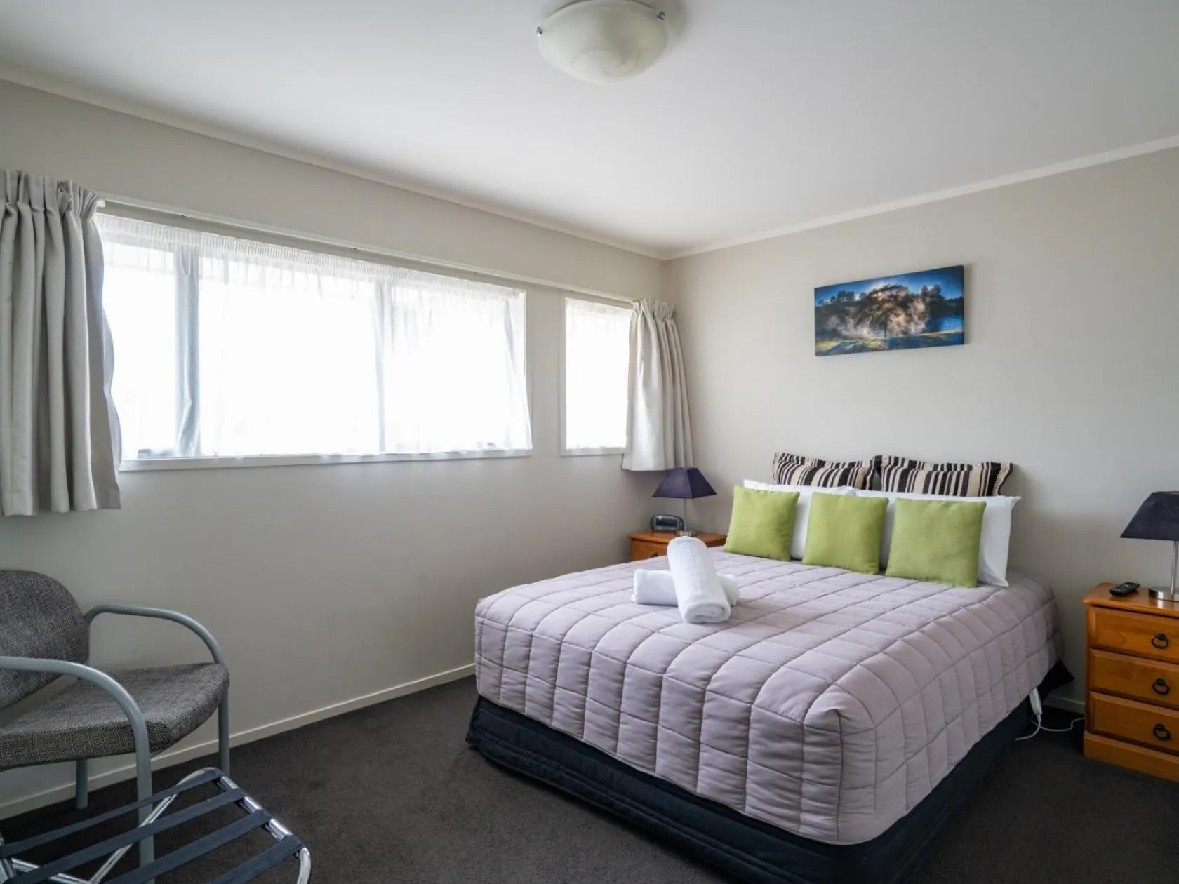 Bedroom, Bed in Ika Nui Taupo