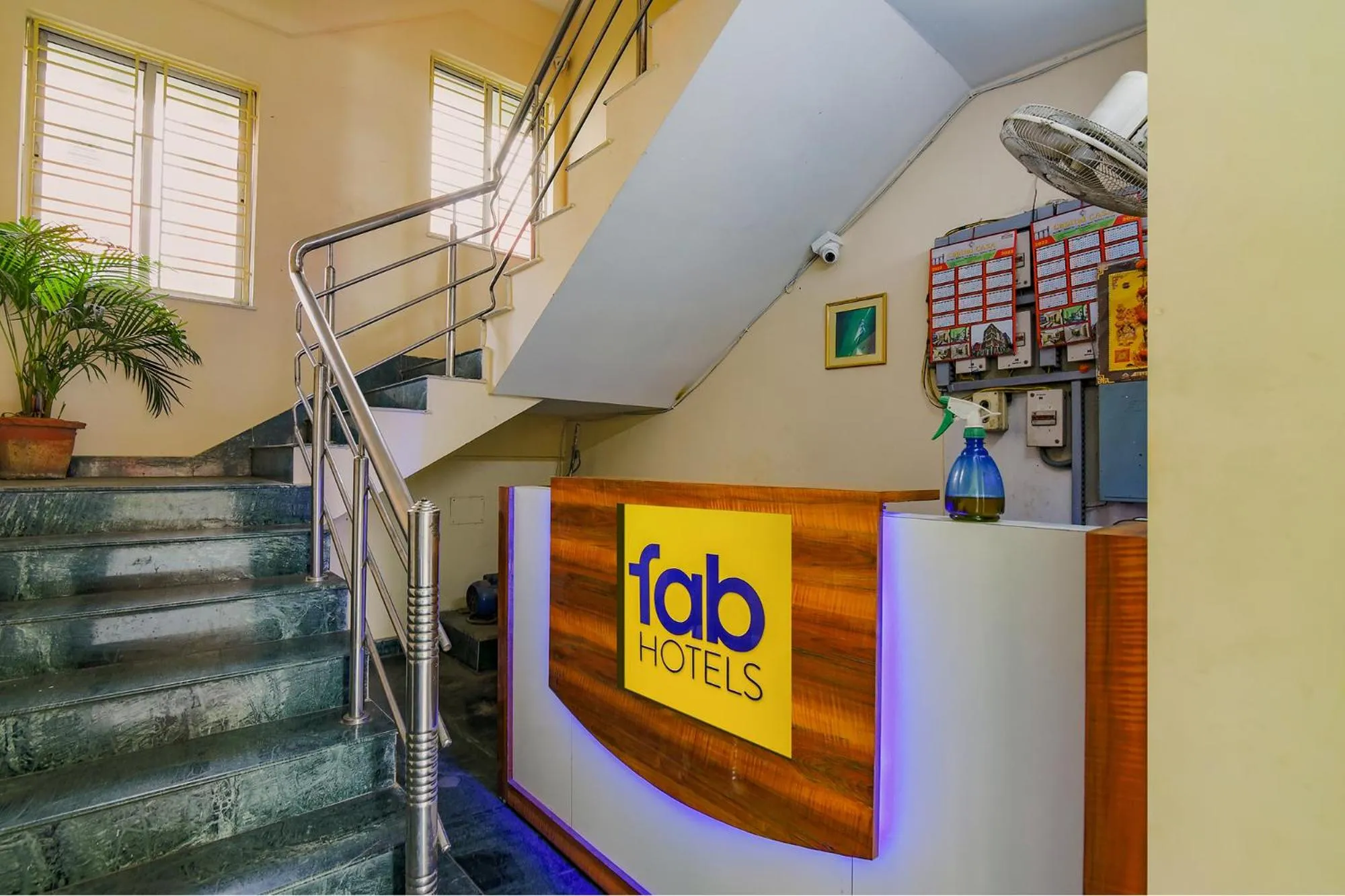 Lobby or reception in FabHotel Capital Casa