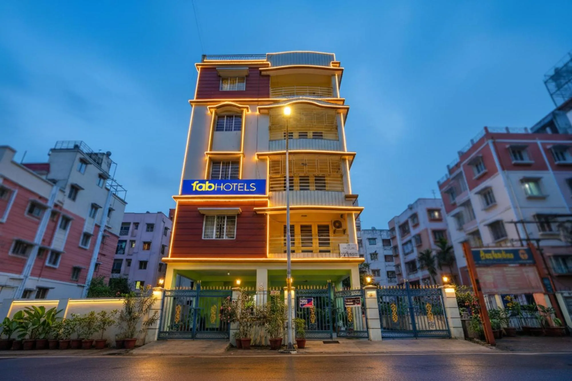 Property building in FabHotel Capital Casa