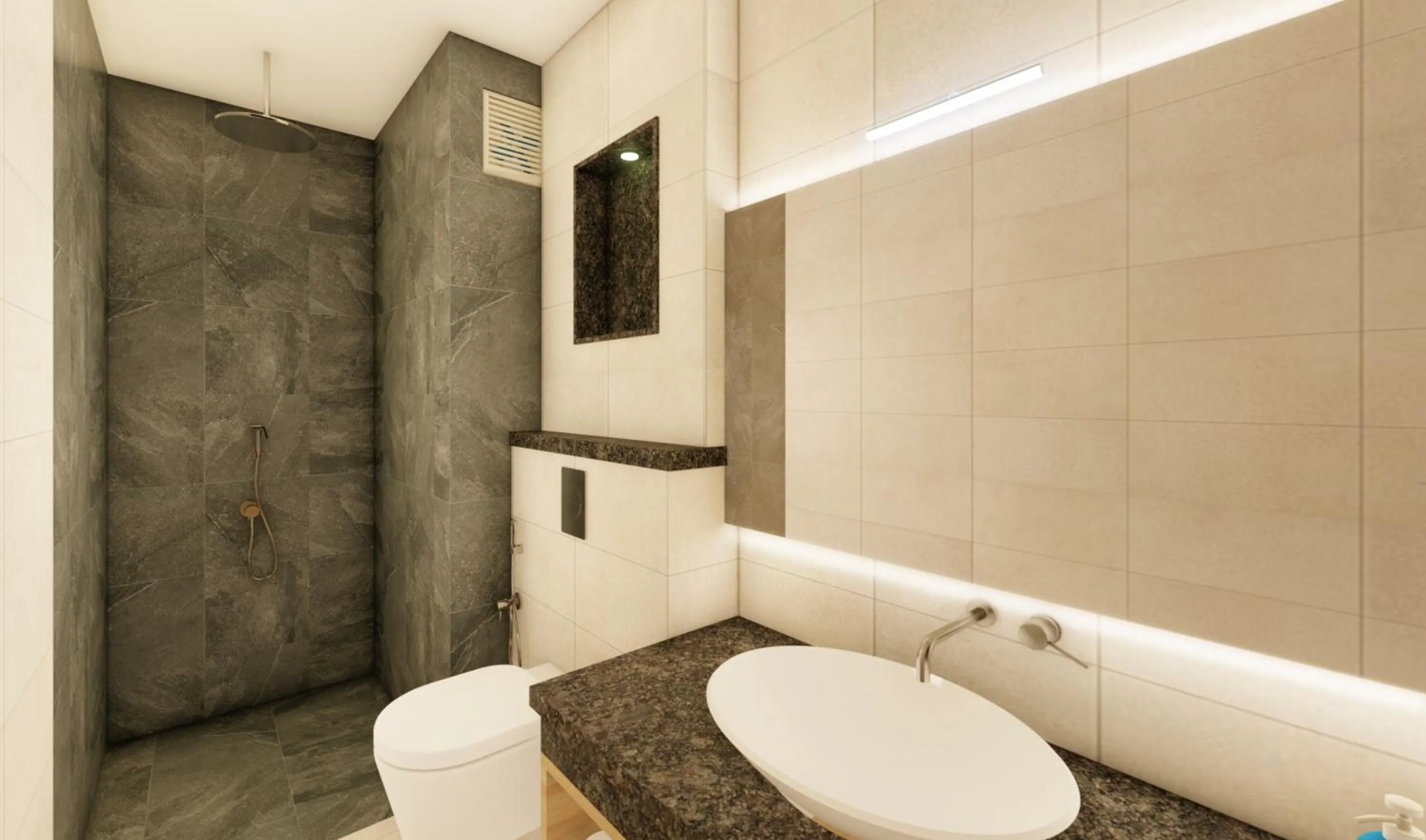 Bathroom in Hotel Aqua Vibes