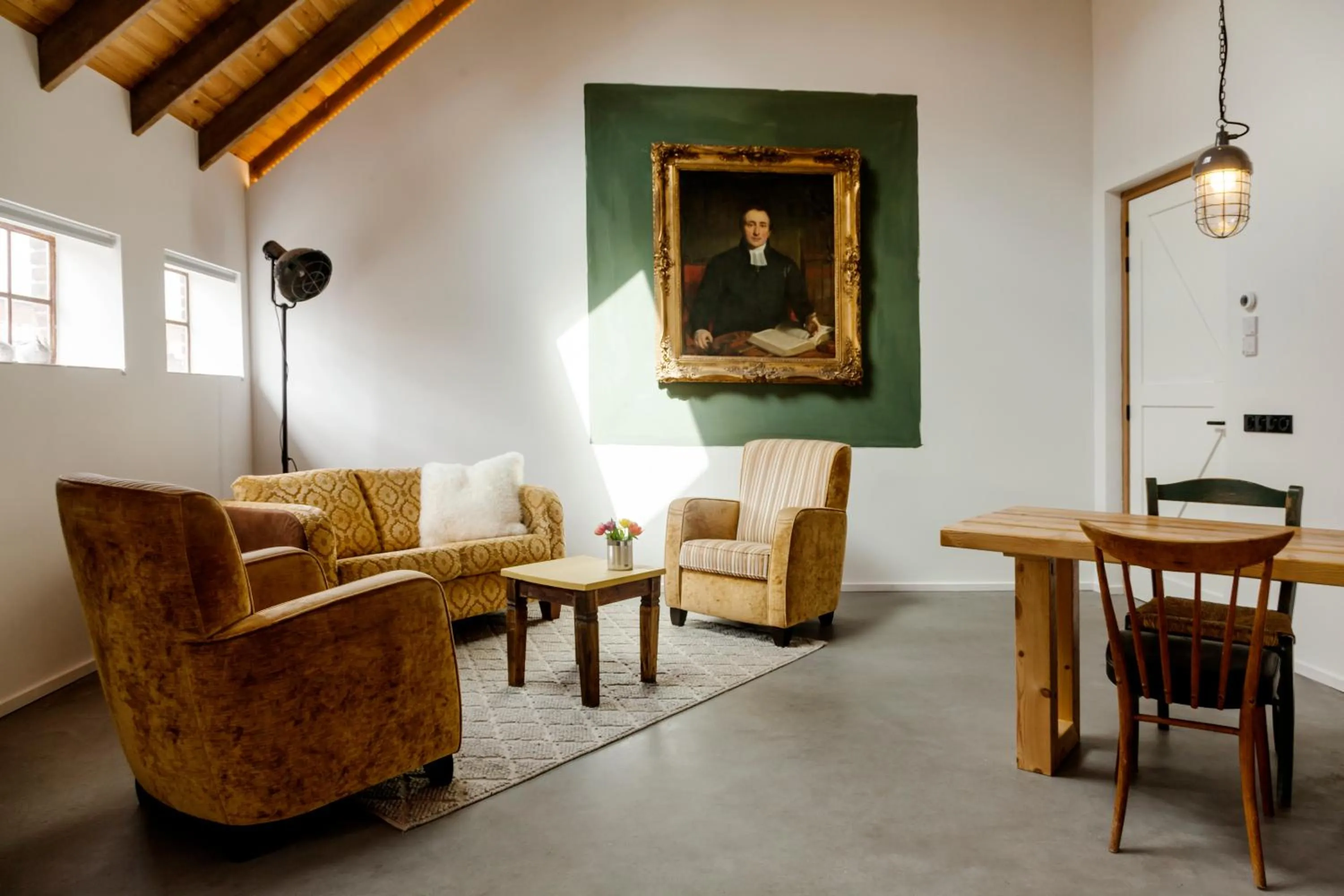 Living room in B&B Grevenberg