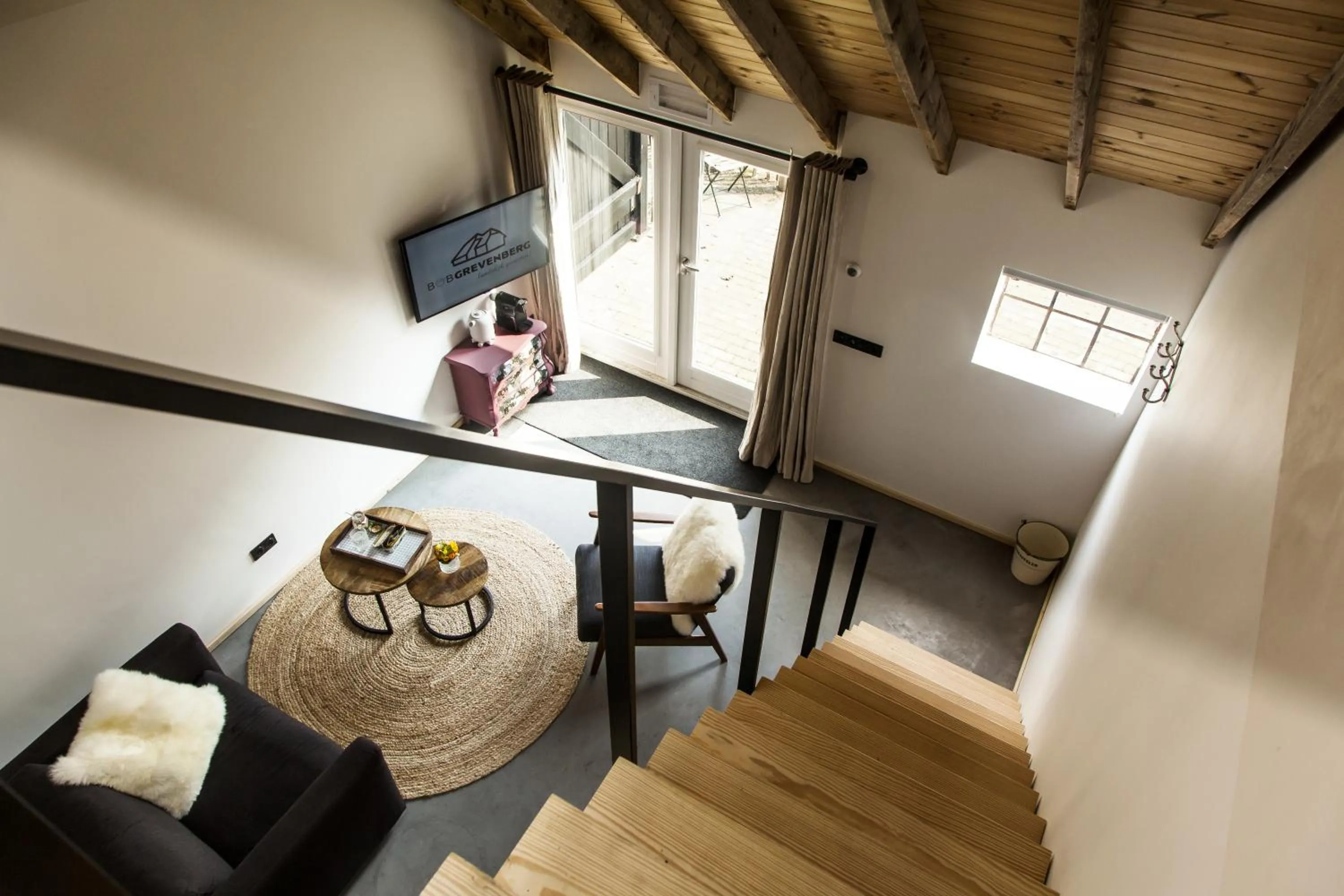 Living room in B&B Grevenberg