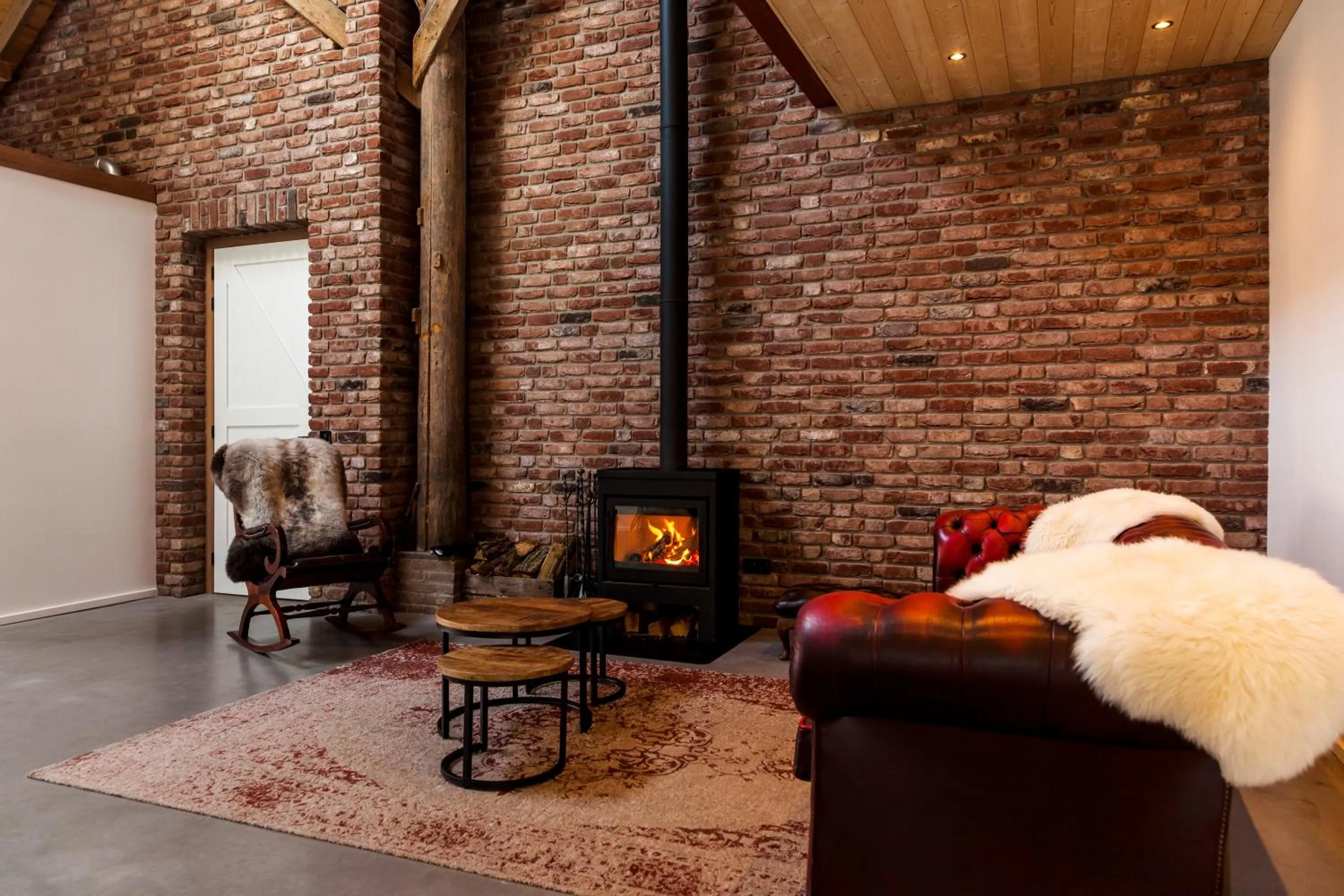 Living room in B&B Grevenberg