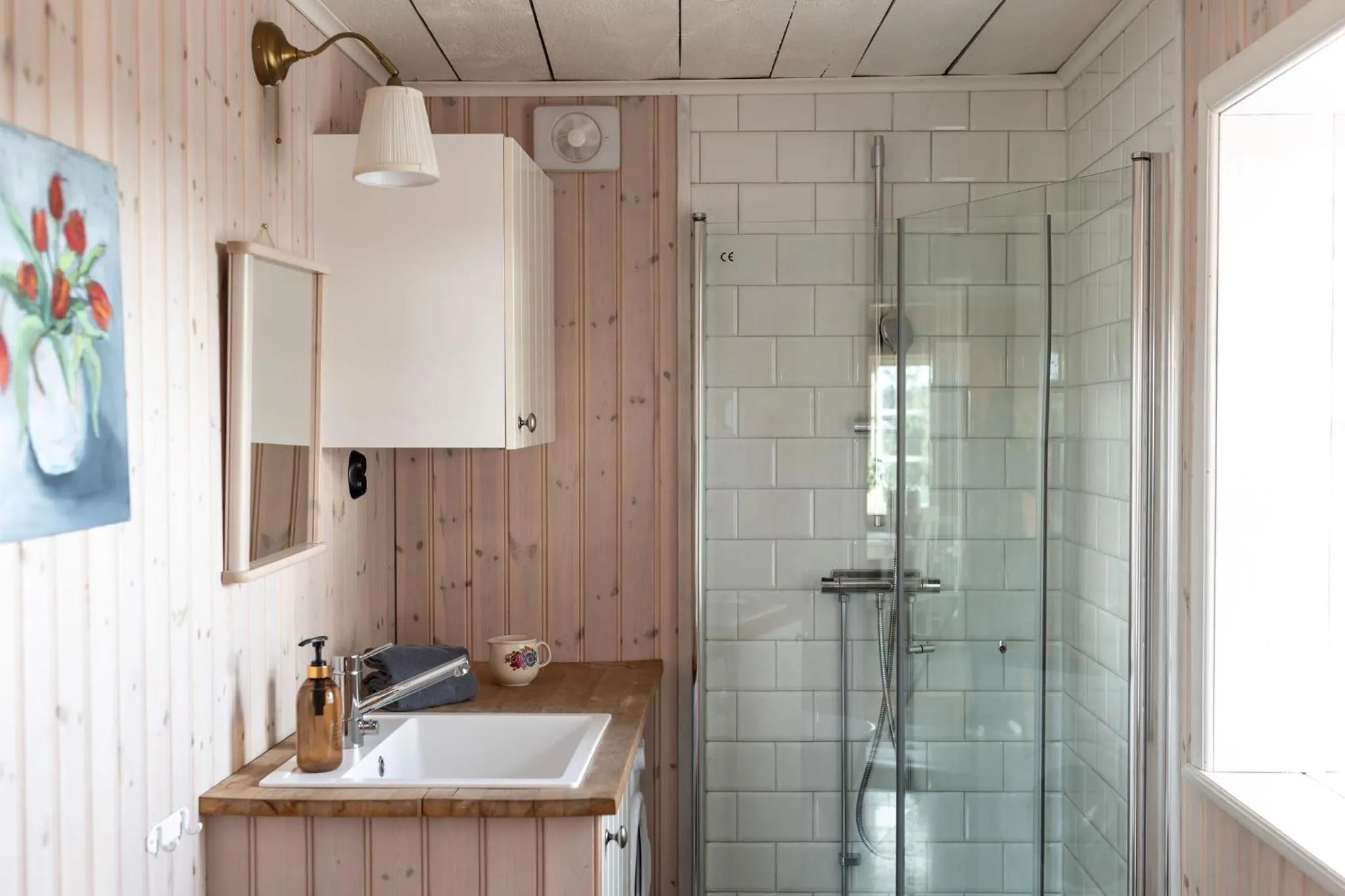 Shower in Bergs Gård & Hållsvikens Gård