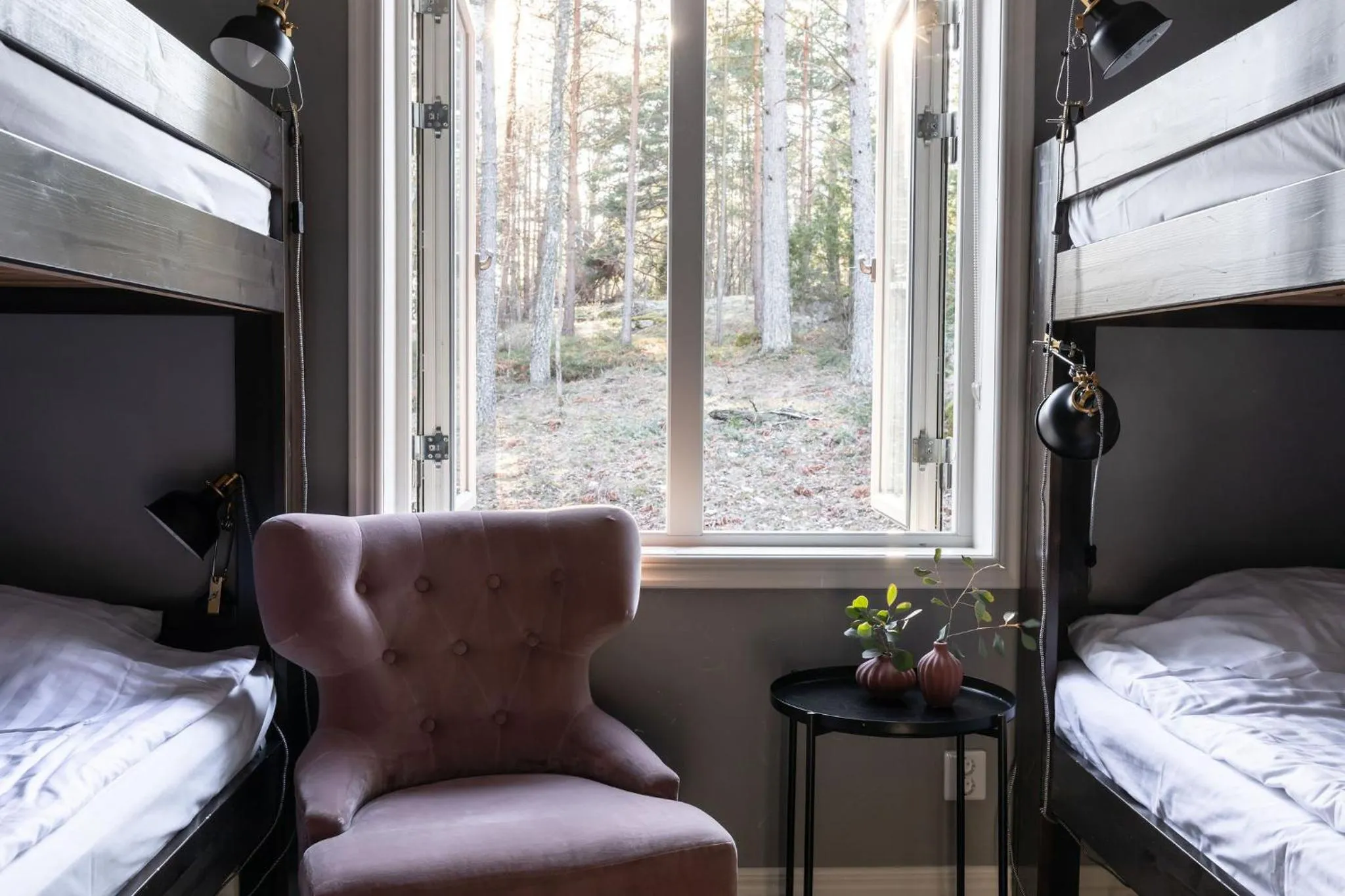 Bedroom, Bed in Bergs Gård & Hållsvikens Gård