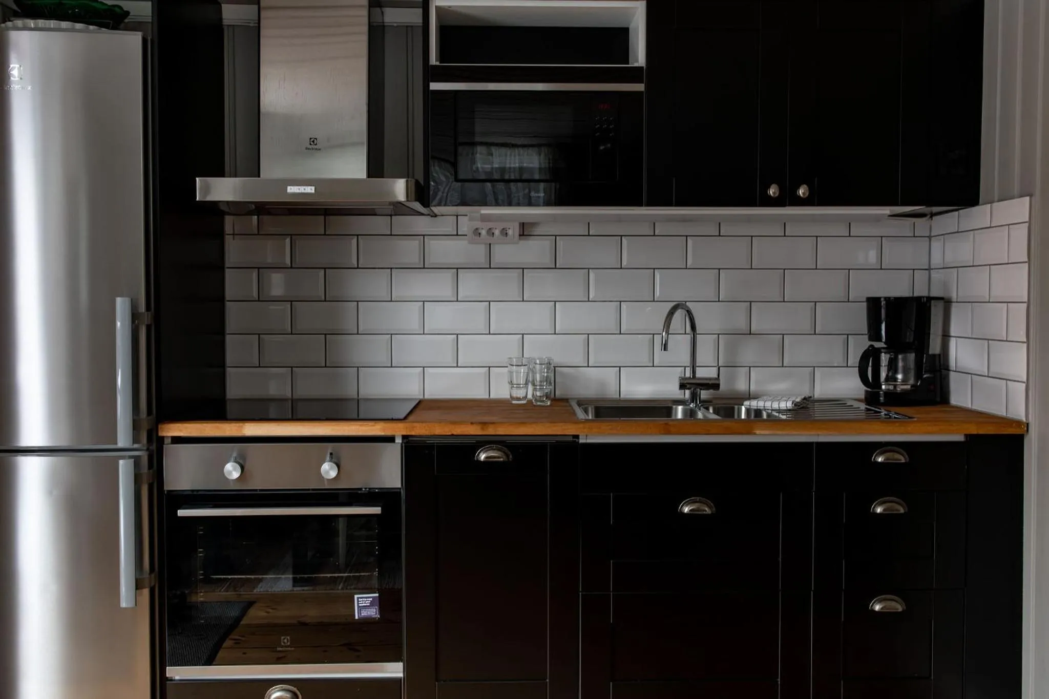 Kitchen or kitchenette in Bergs Gård & Hållsvikens Gård