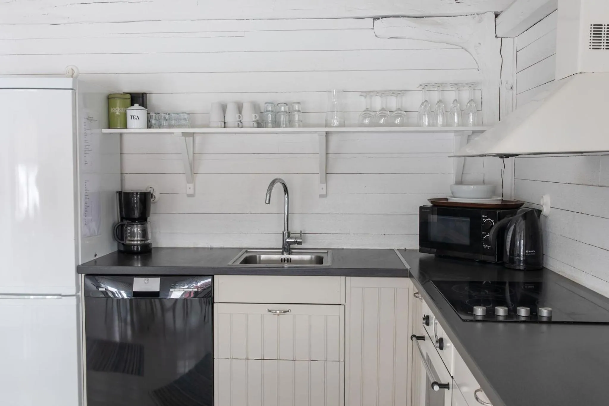 Kitchen or kitchenette in Bergs Gård & Hållsvikens Gård