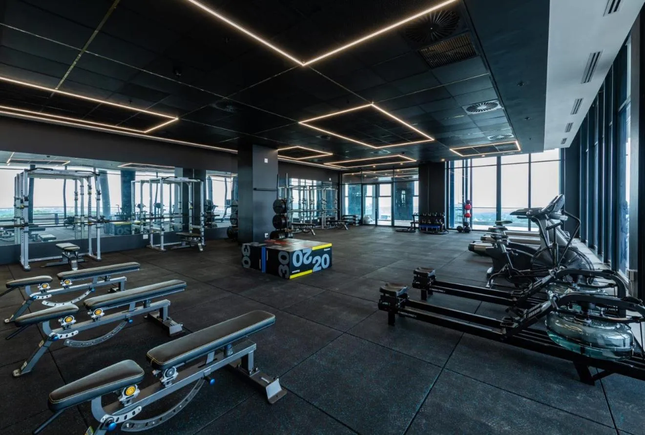 Fitness centre/facilities in Reserved Suites Illovo