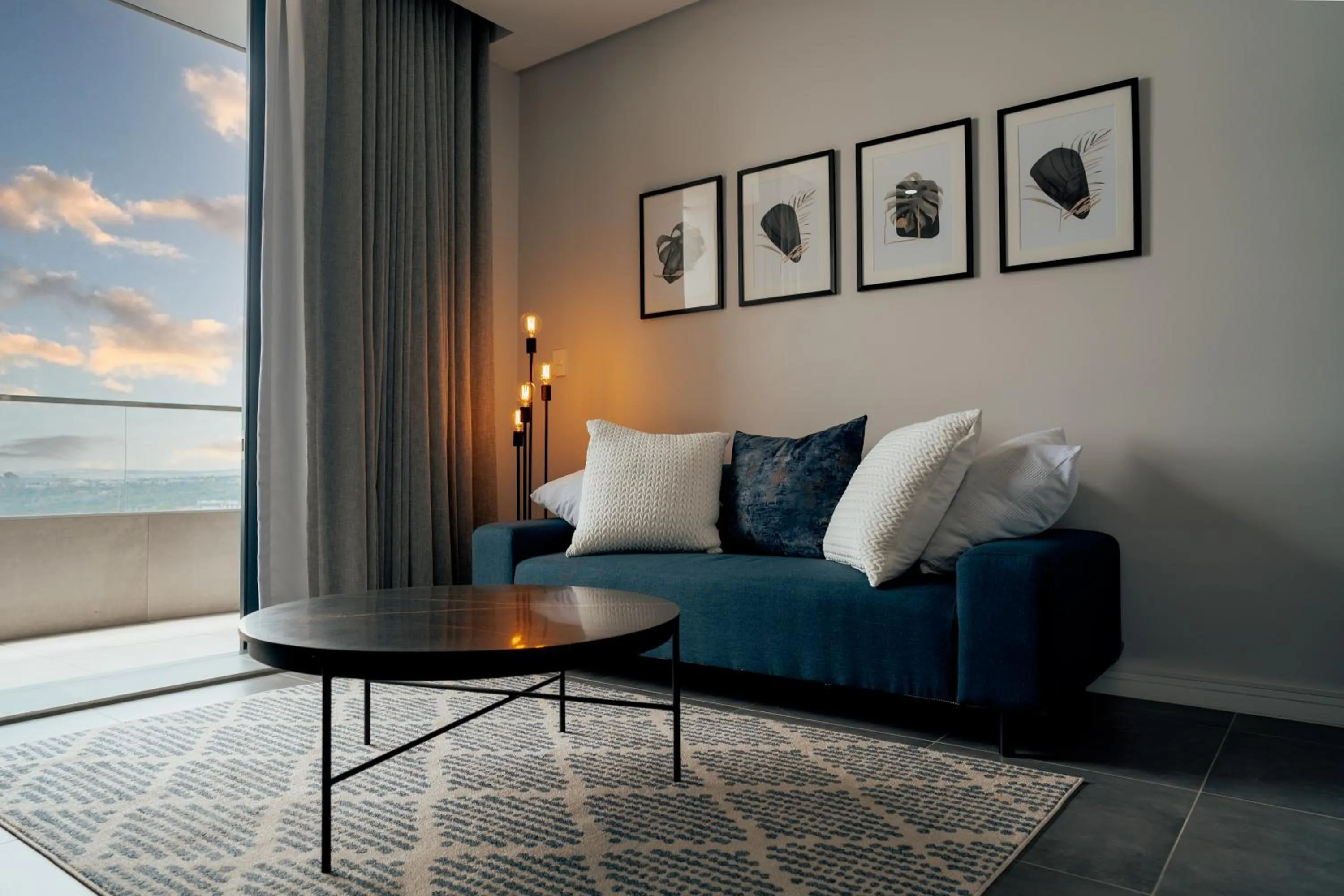 Living room in Reserved Suites Illovo