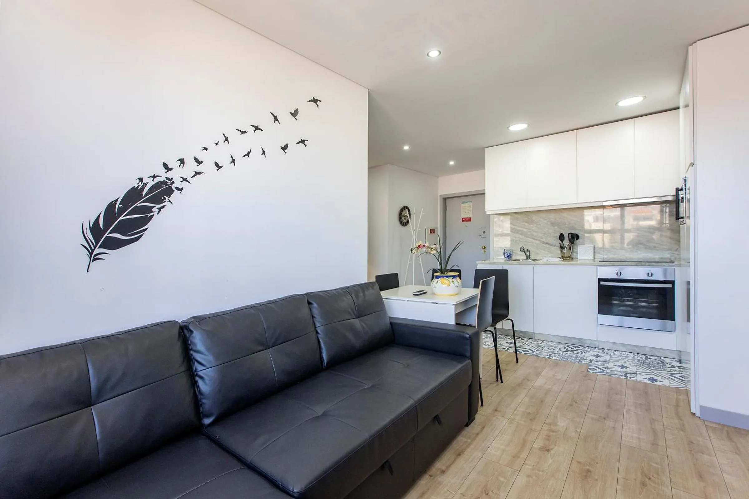 1BR Flat in Trindade w/ AC by metro station