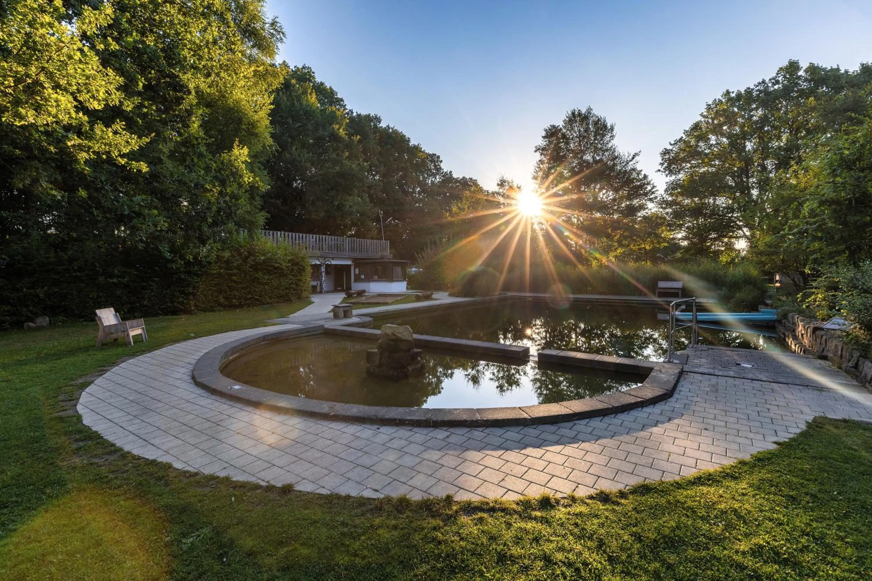 Swimming pool in Hotel 11 Eulen