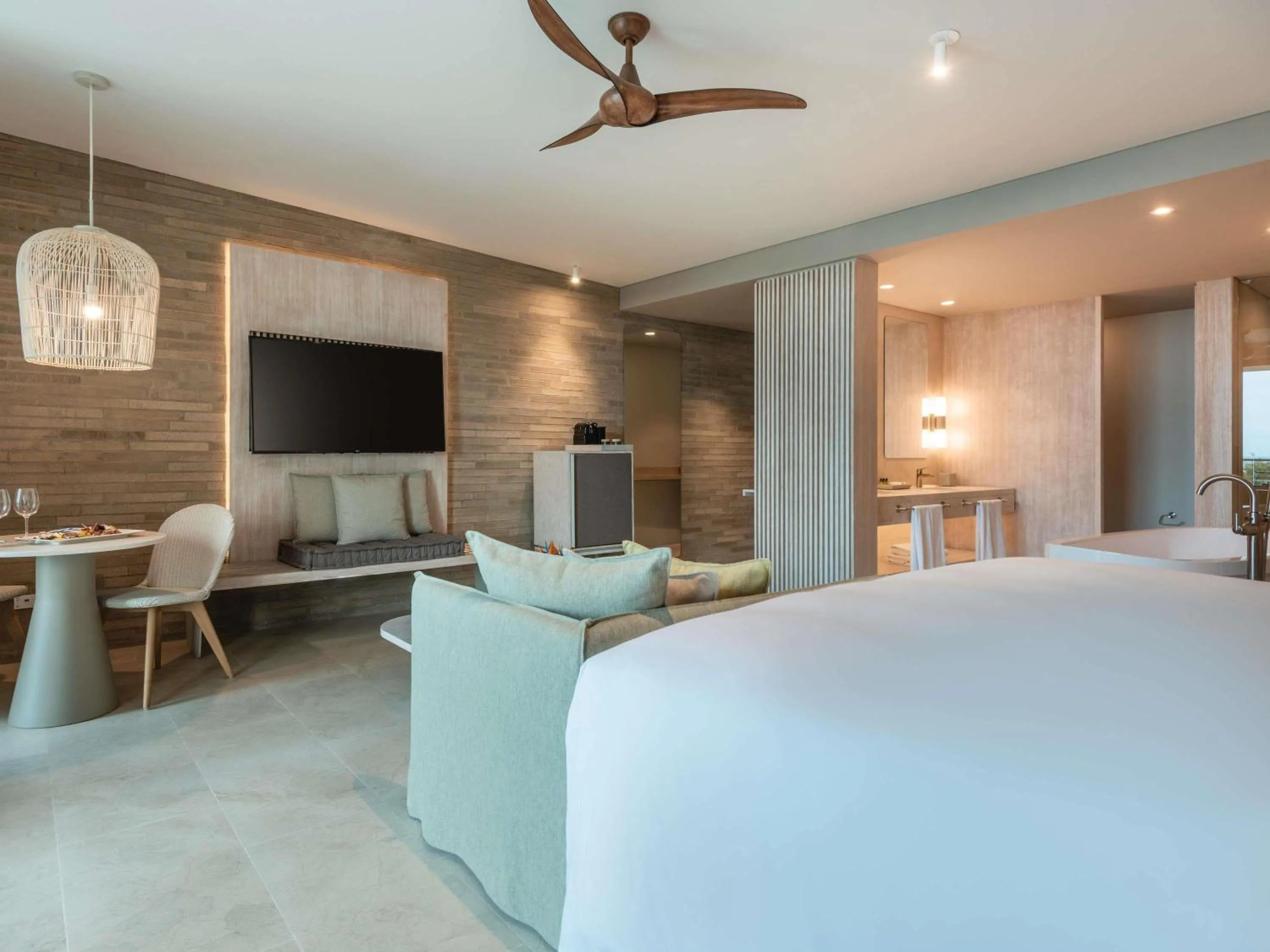 Bedroom, Bed in Sofitel Barú Cartagena