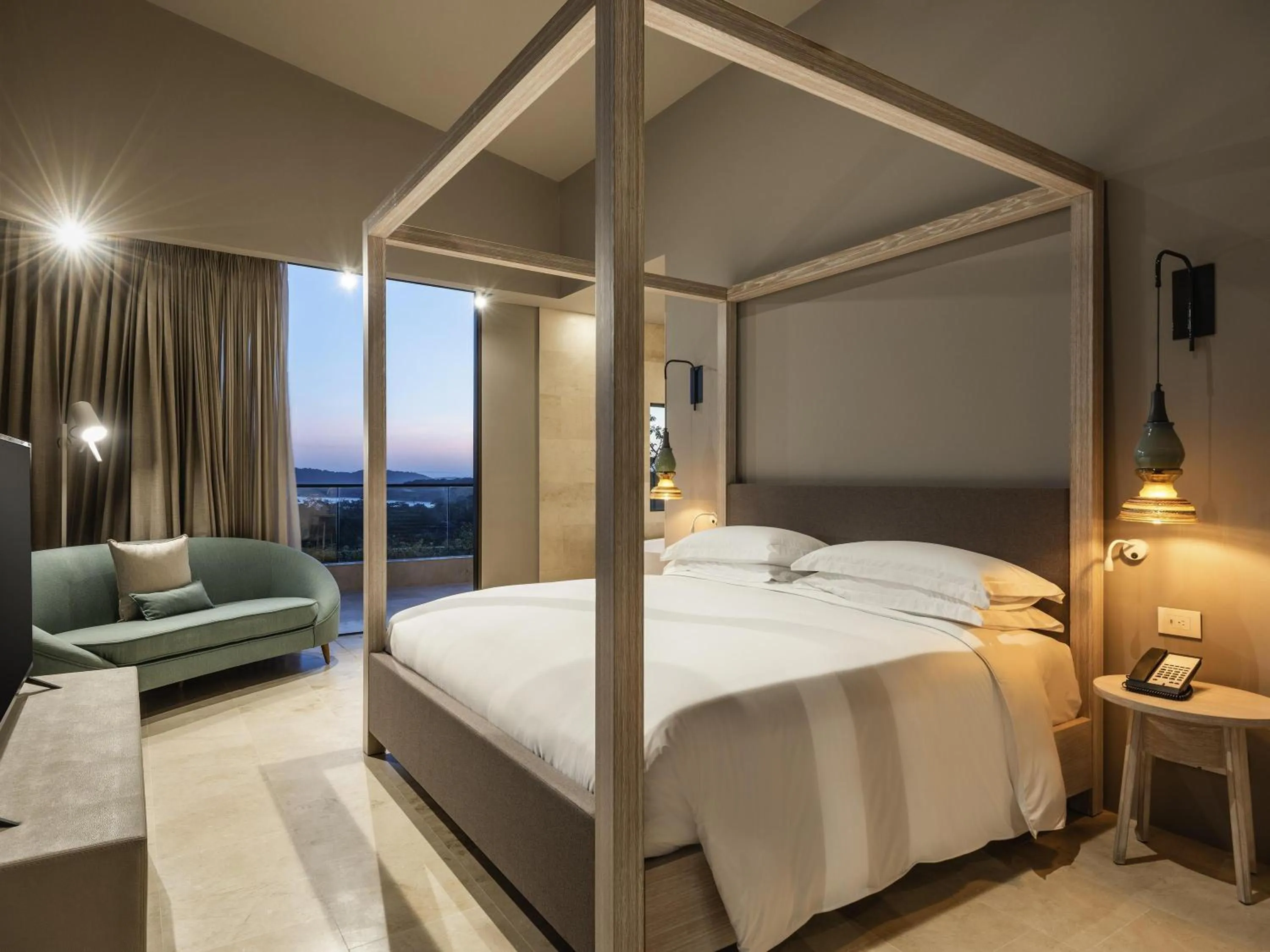 Bedroom, Bed in Sofitel Barú Cartagena