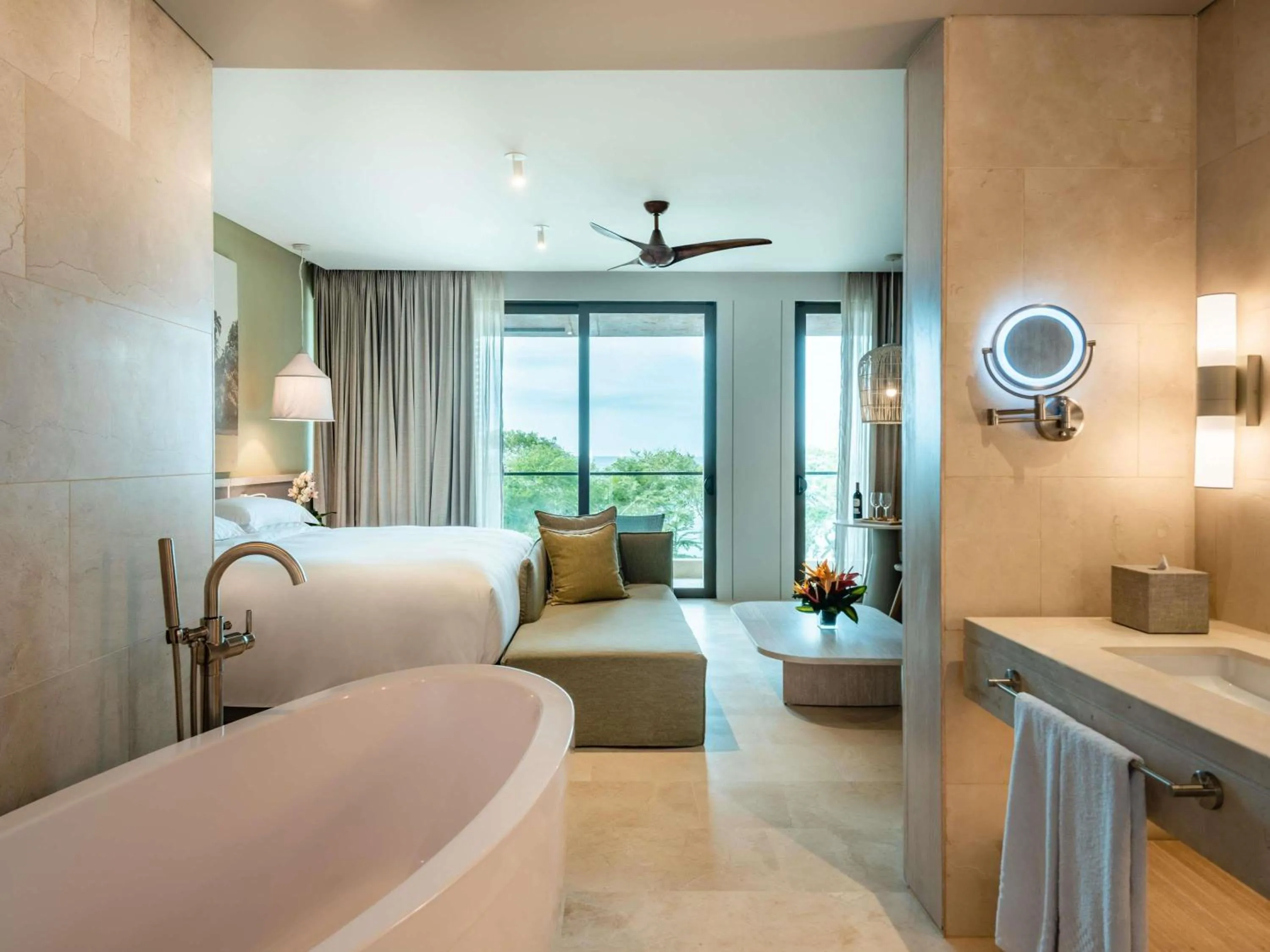 Bedroom, Bed in Sofitel Barú Cartagena