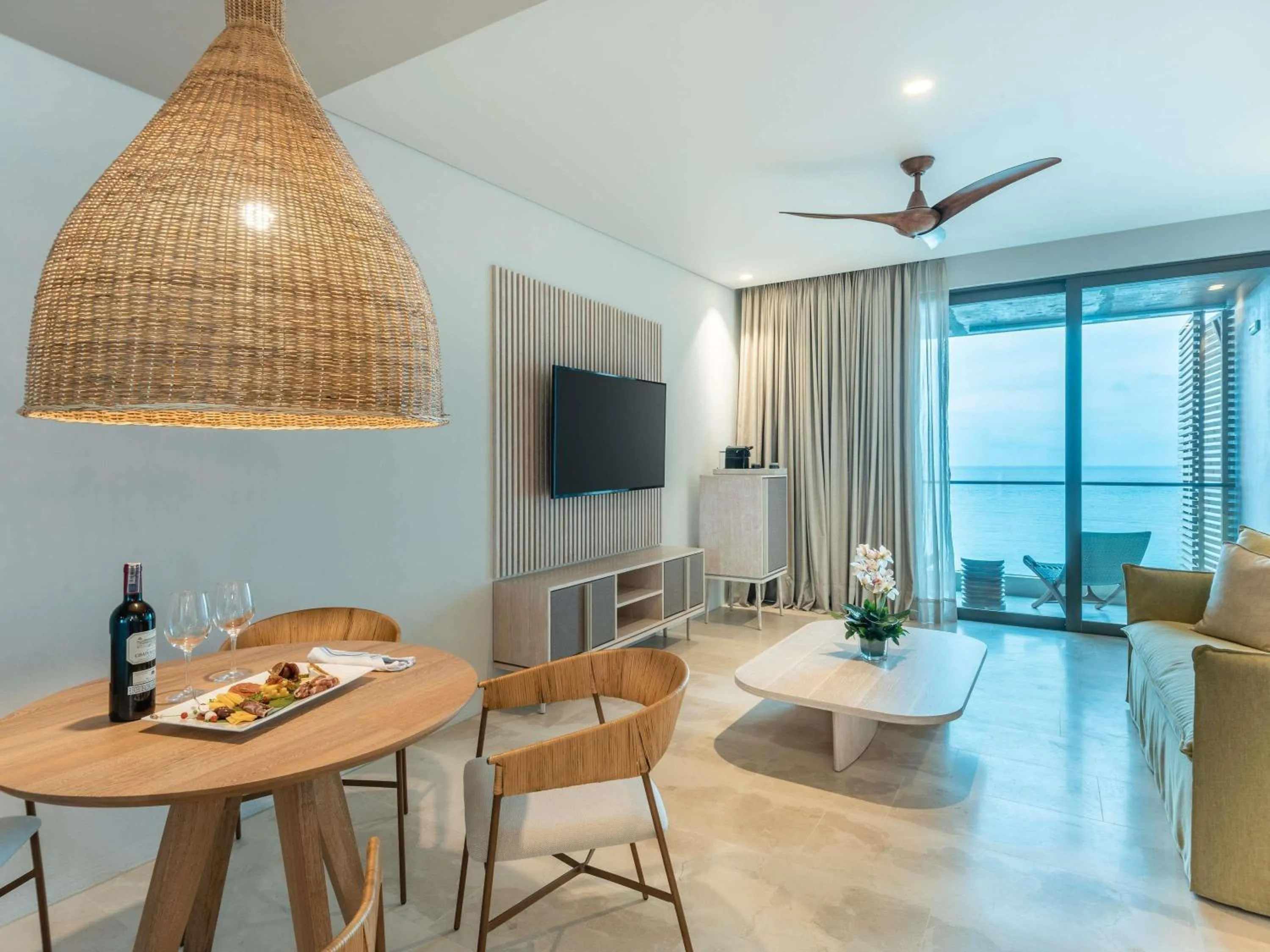 Bedroom in Sofitel Barú Cartagena