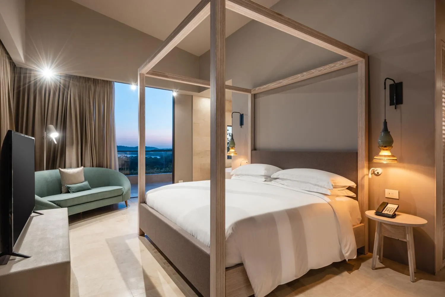 Bedroom, Bed in Sofitel Barú Cartagena