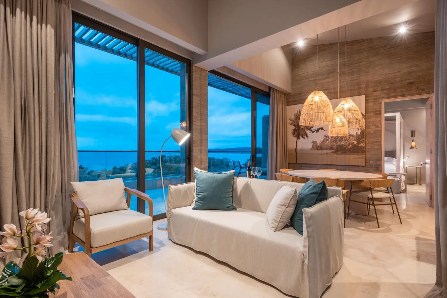 Natural landscape in Sofitel Barú Cartagena