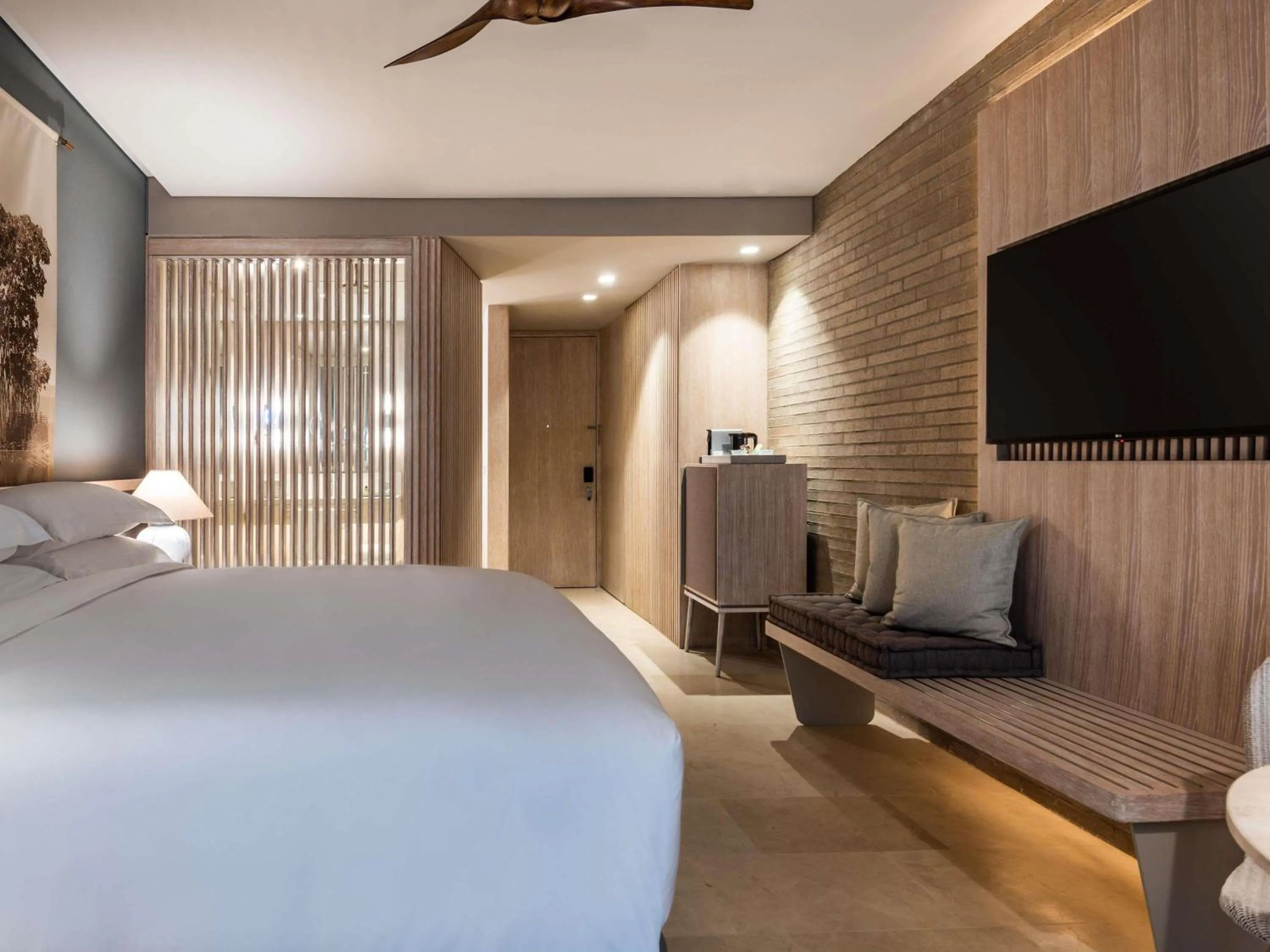 Bedroom, Bed in Sofitel Barú Cartagena