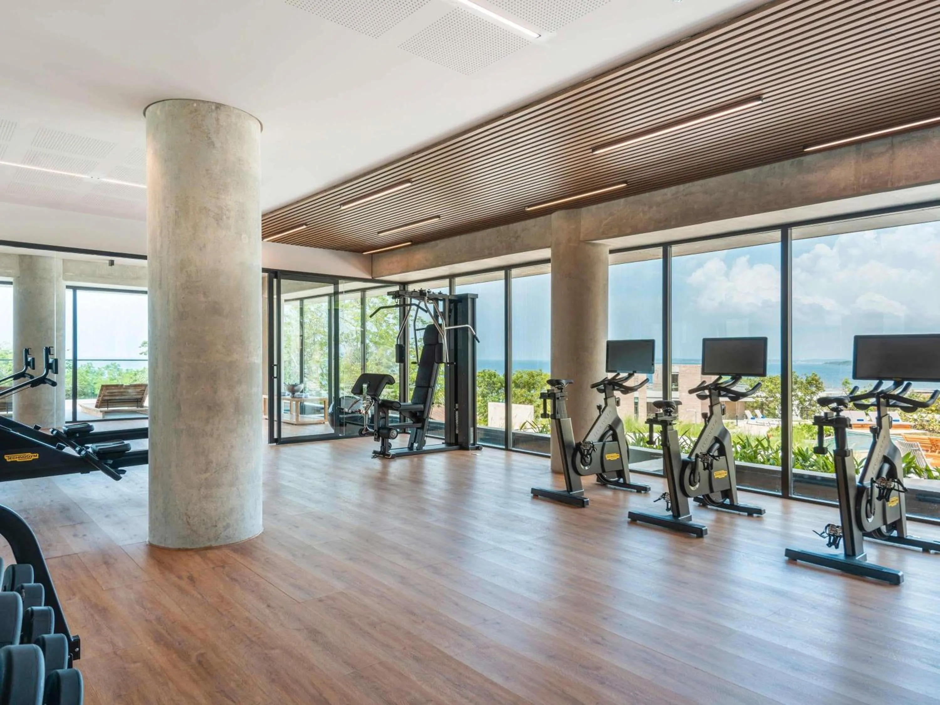 Fitness centre/facilities in Sofitel Barú Cartagena