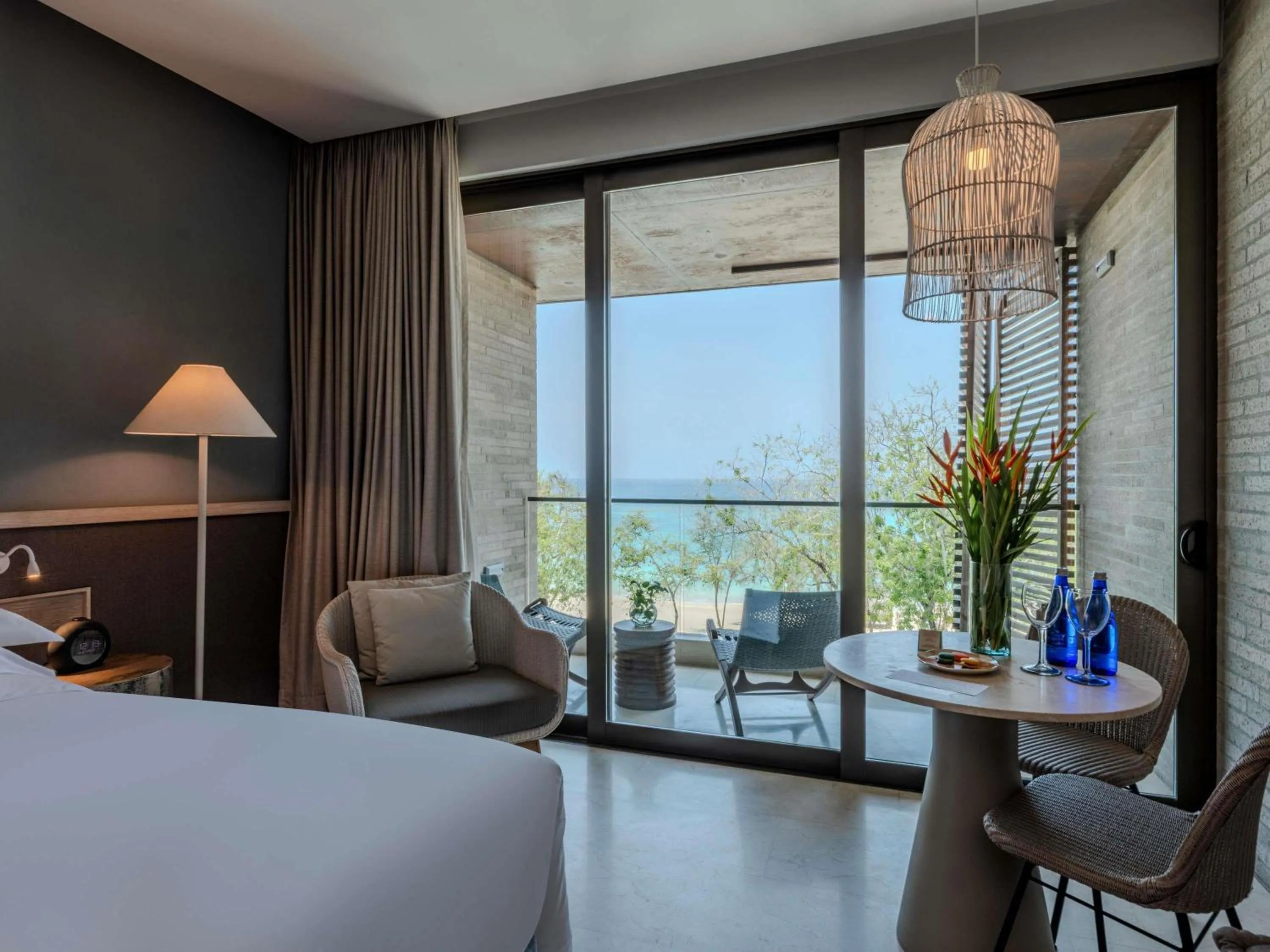 Bedroom, Bed in Sofitel Barú Cartagena