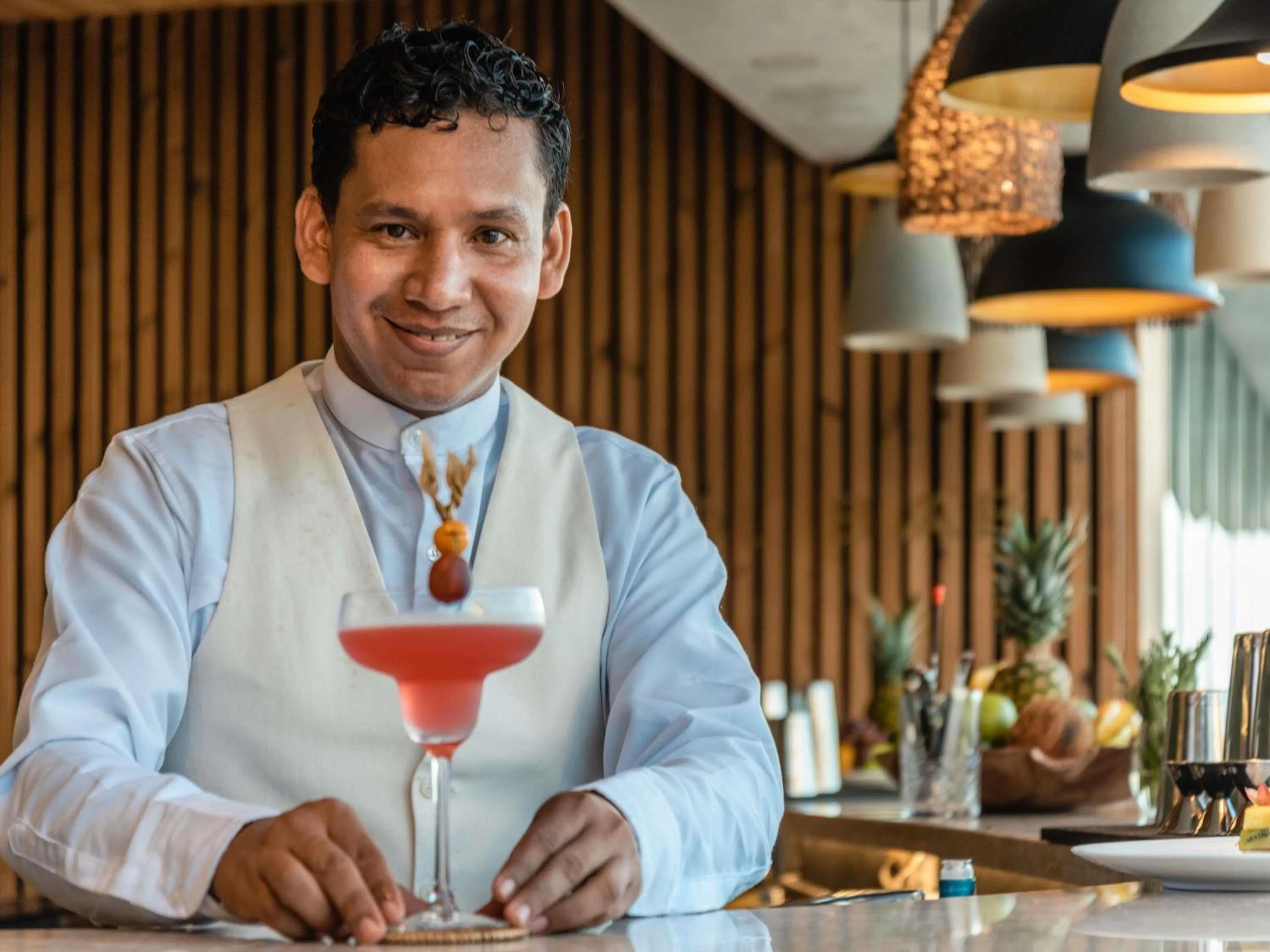 Lounge or bar in Sofitel Barú Cartagena