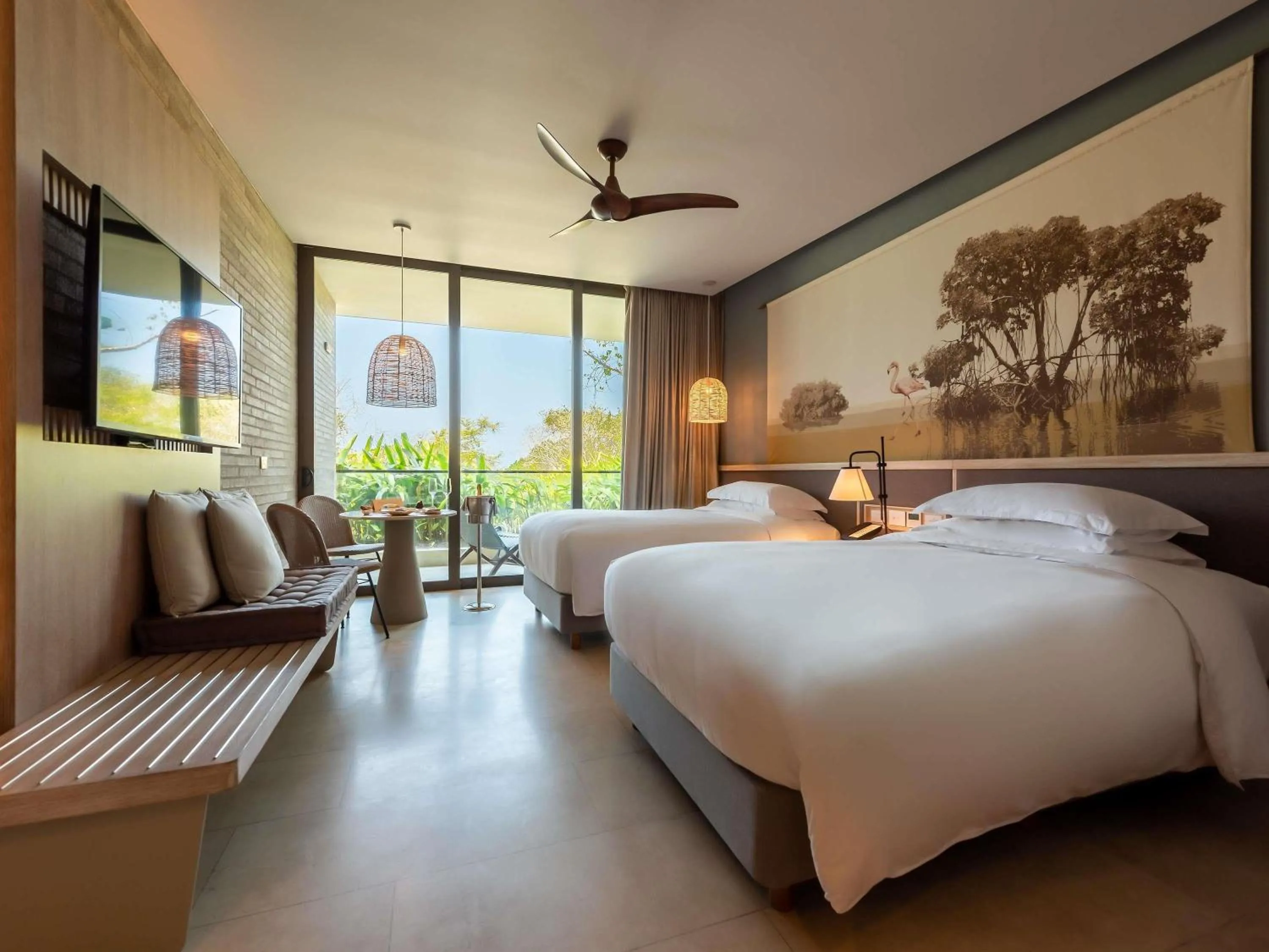 Bedroom, Bed in Sofitel Barú Cartagena