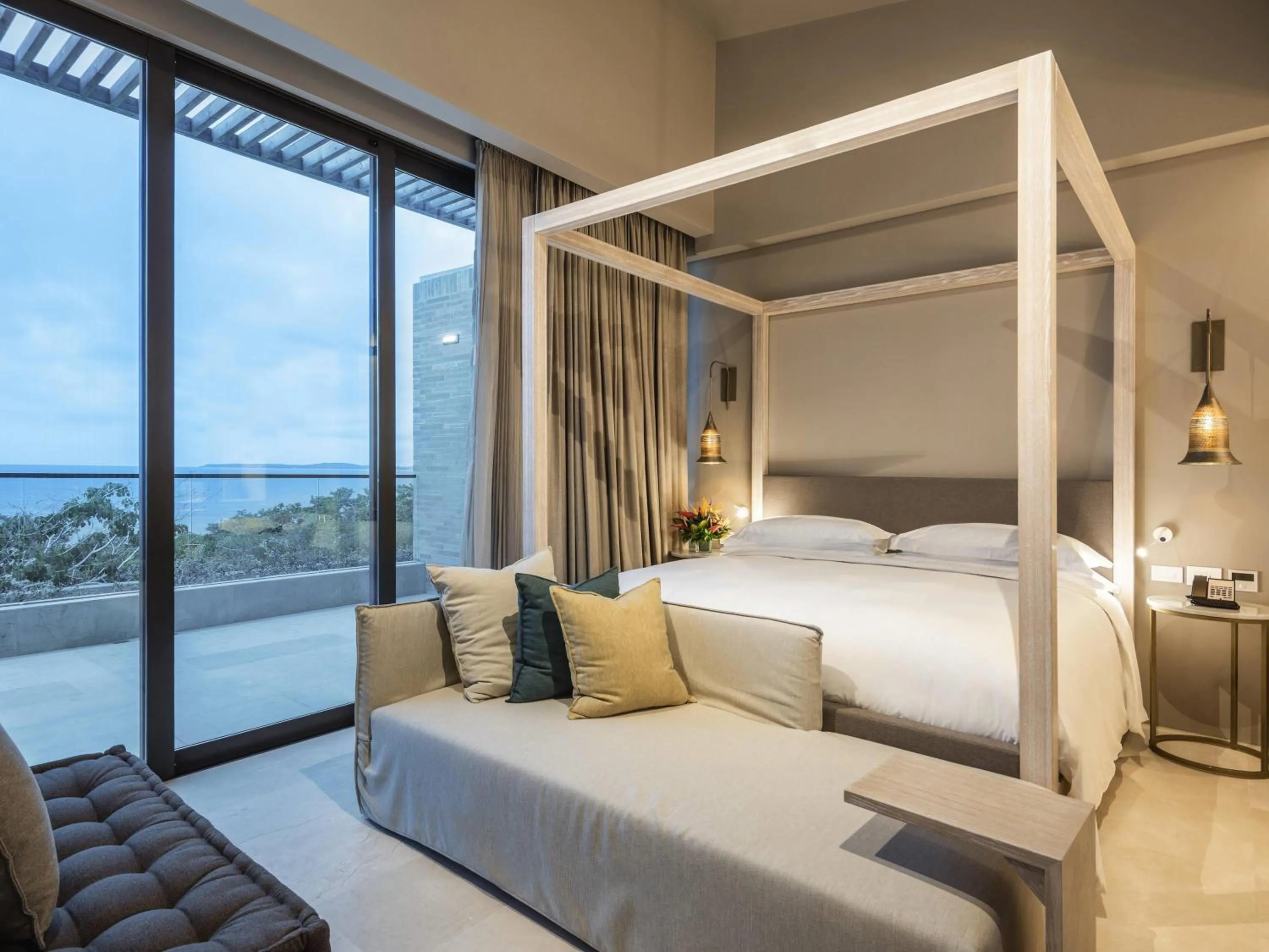 Bedroom, Bed in Sofitel Barú Cartagena