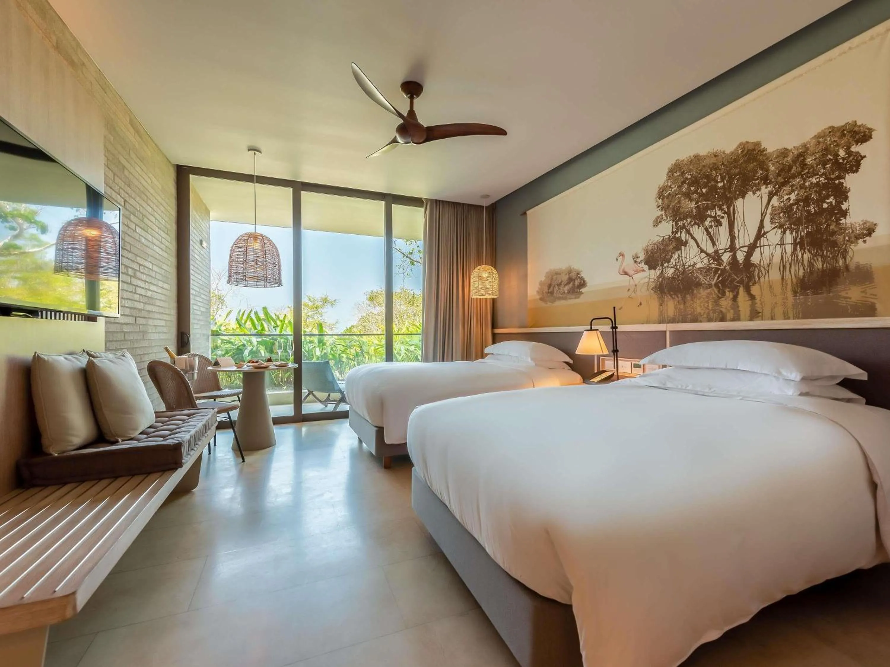 Bedroom, Bed in Sofitel Barú Cartagena