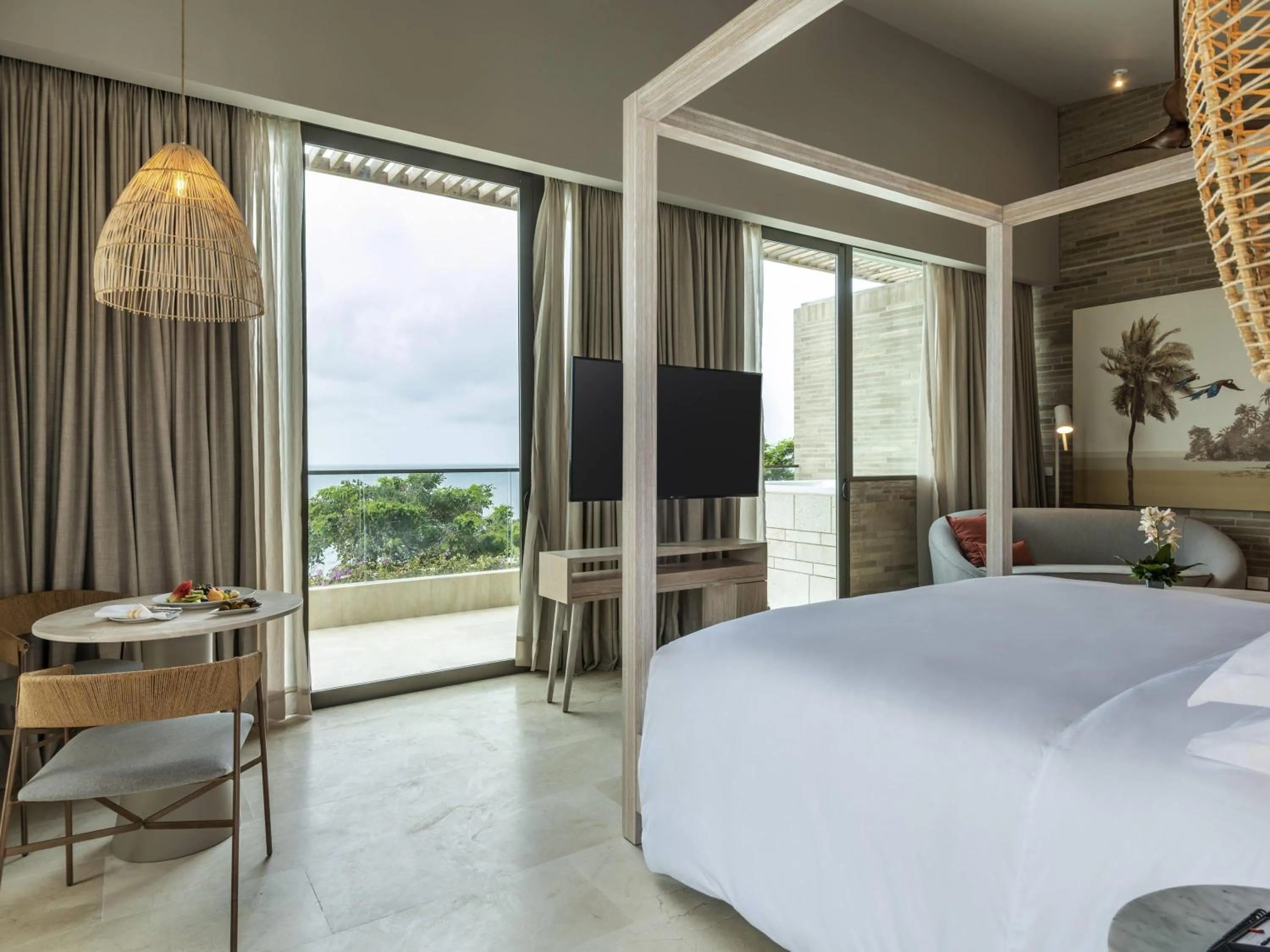 Bedroom, Bed in Sofitel Barú Cartagena