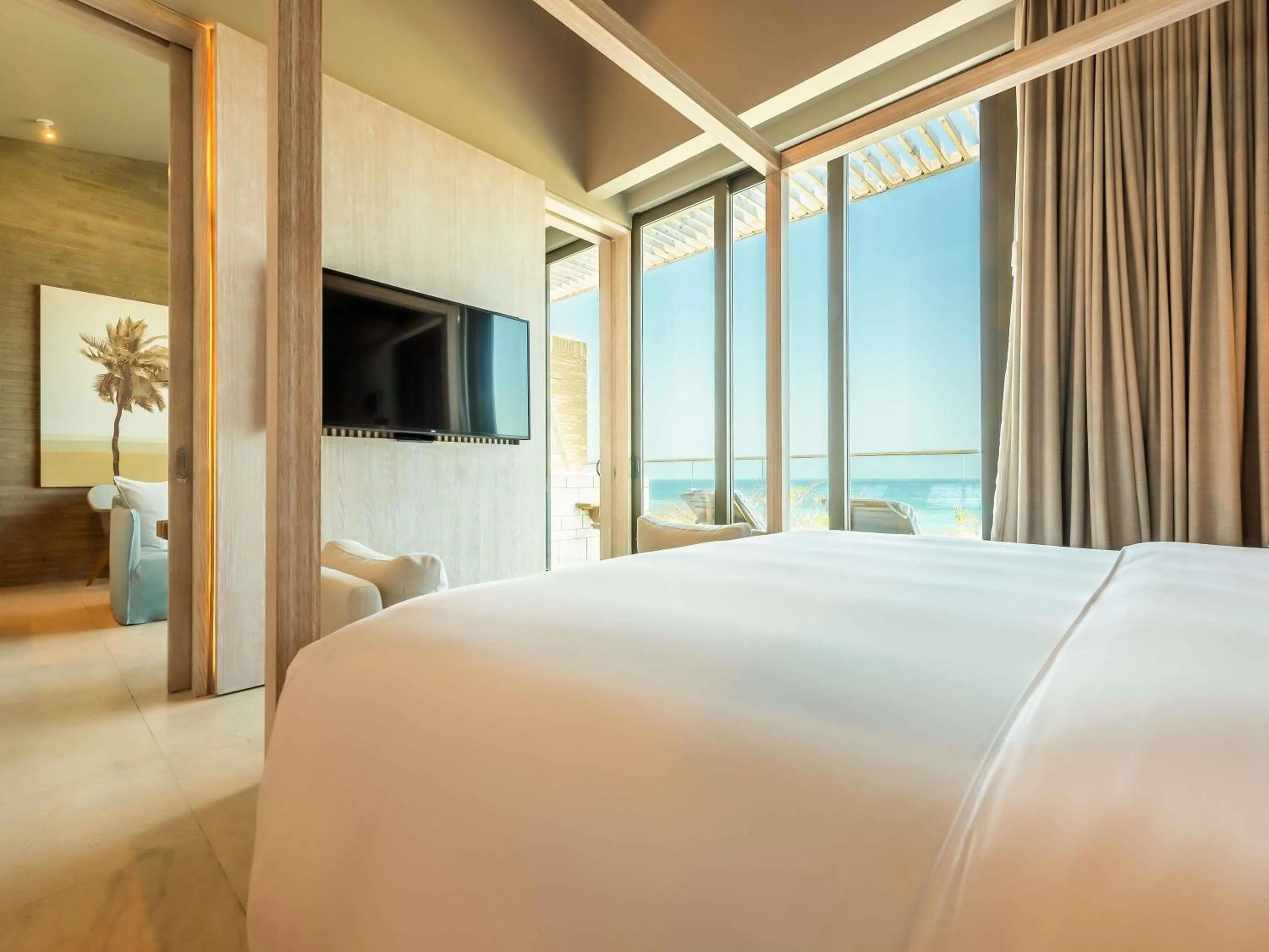 Bedroom, Bed in Sofitel Barú Cartagena