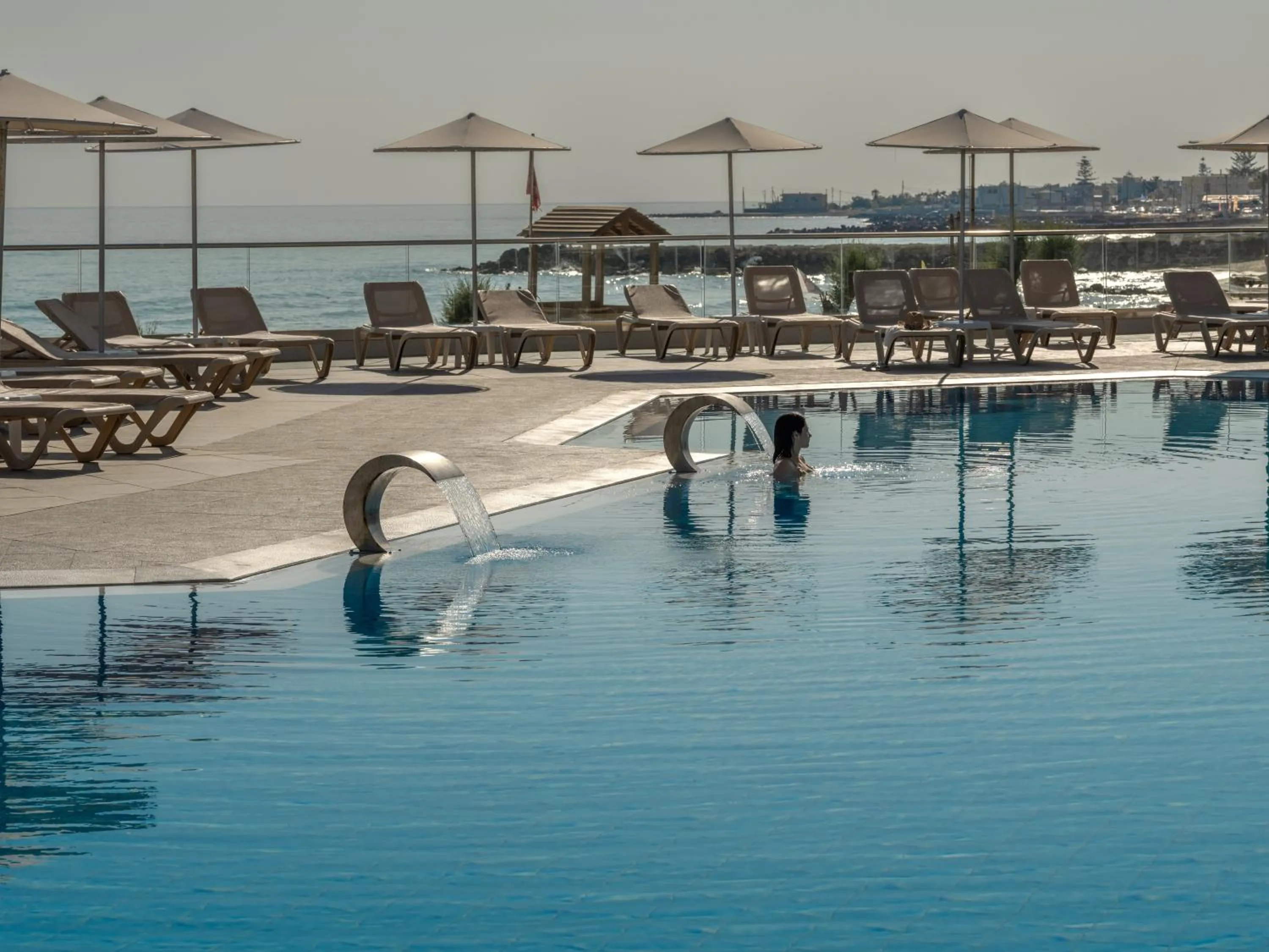 Swimming pool in Themis Beach Hotel