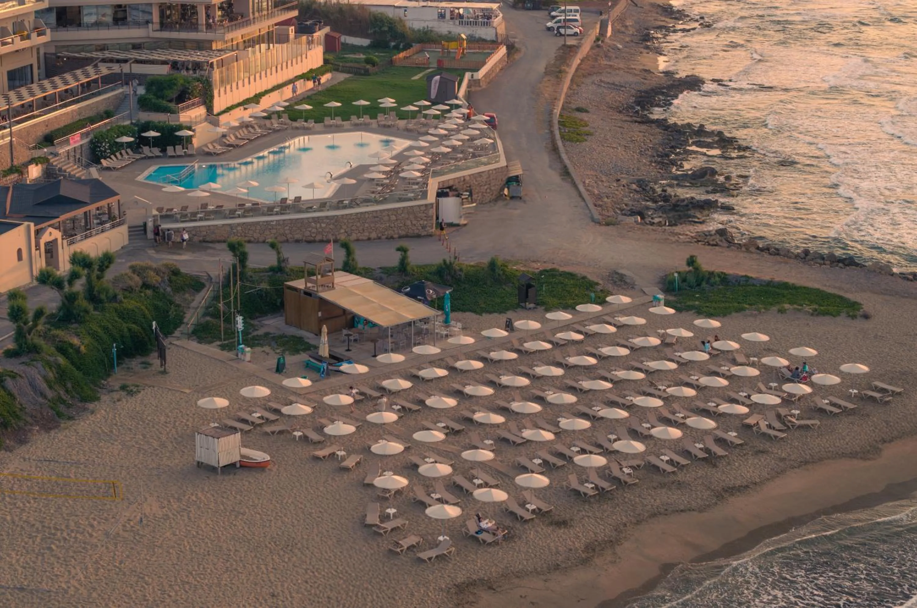 Beach in Themis Beach Hotel