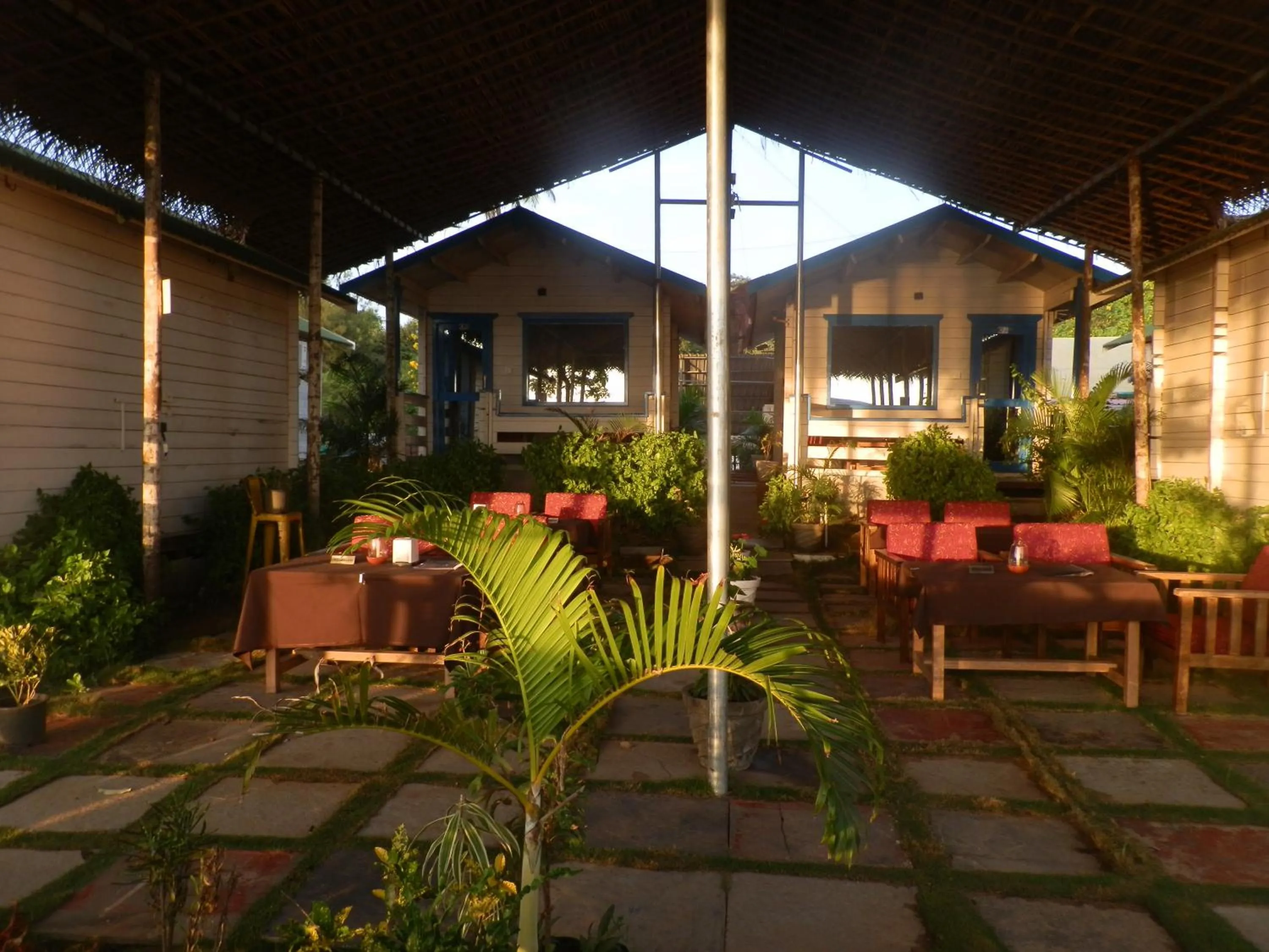 Property building in Agonda island view