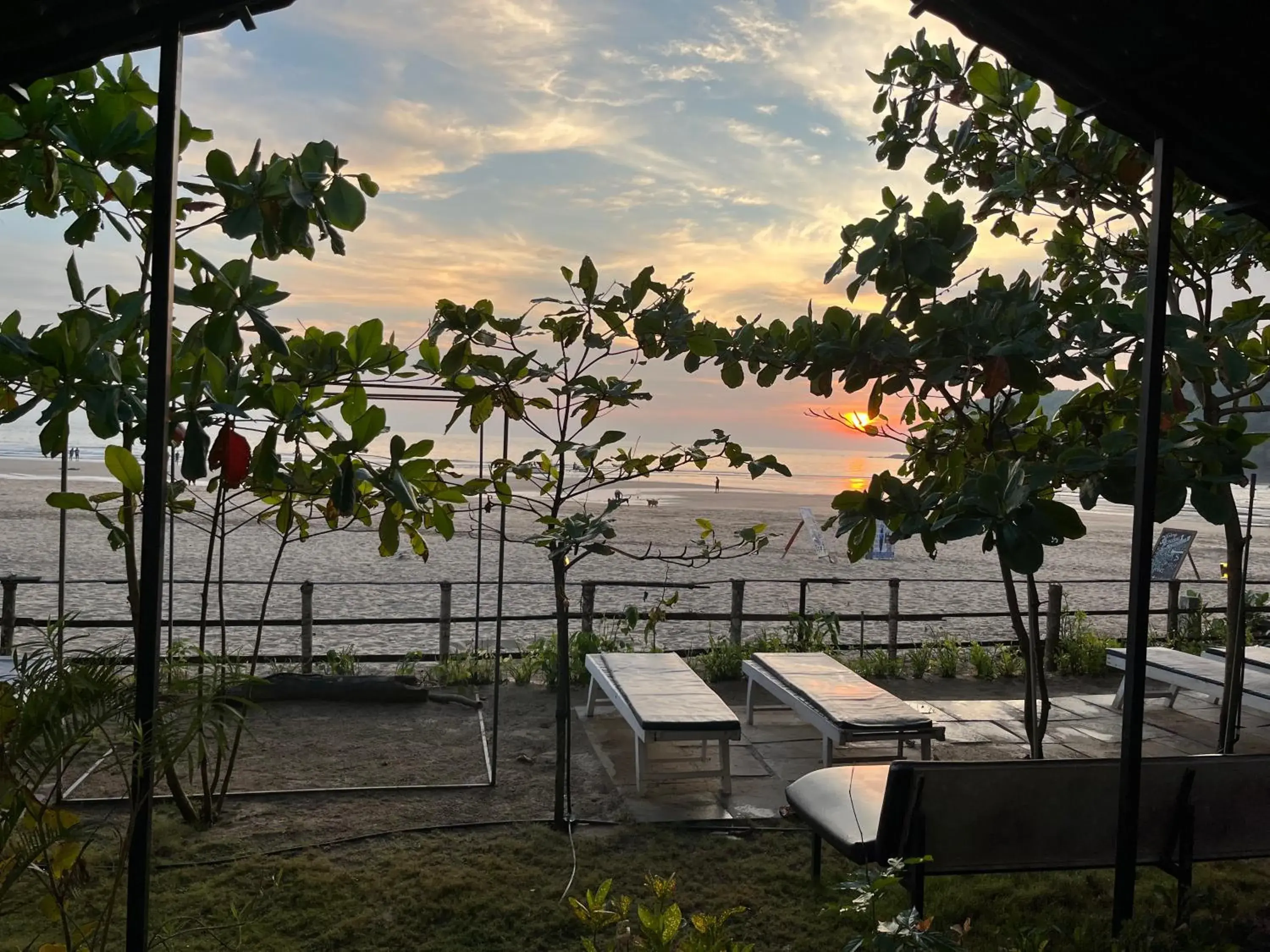 Deluxe Double Room with Balcony and Sea View in Agonda island view Deluxe Double Room with Balcony and Sea View in Agonda island view