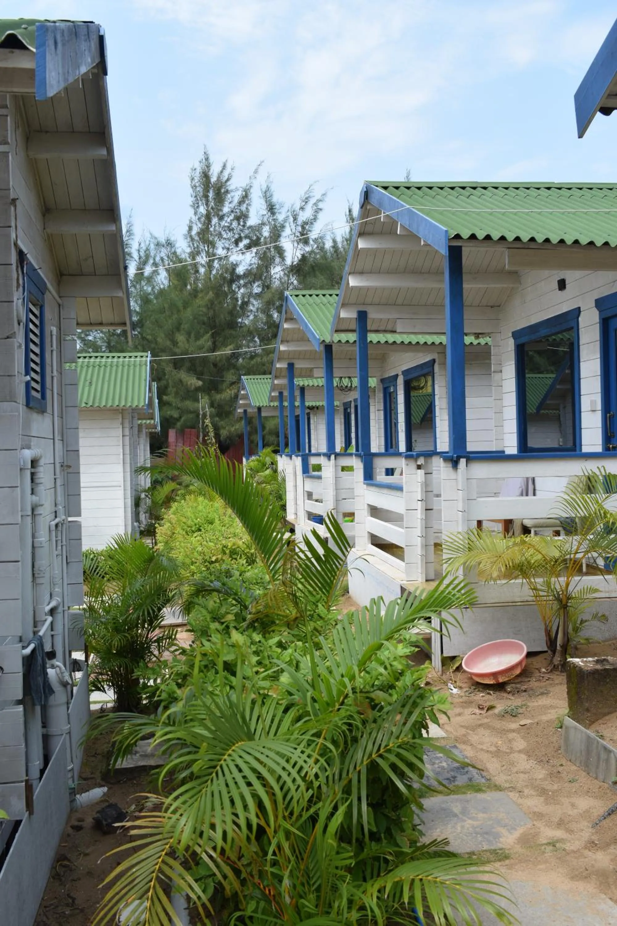 Property building in Agonda island view