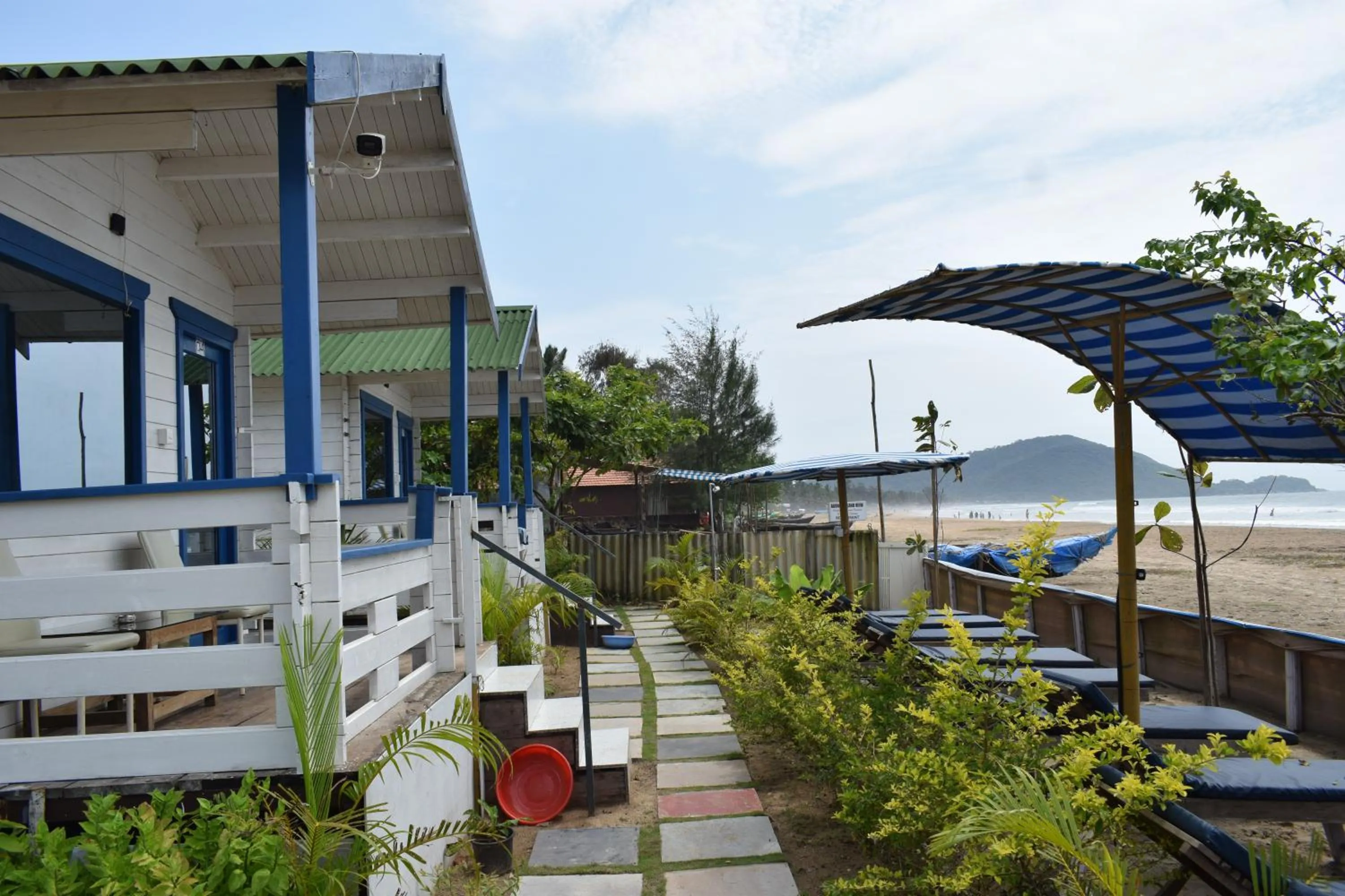 Property building in Agonda island view