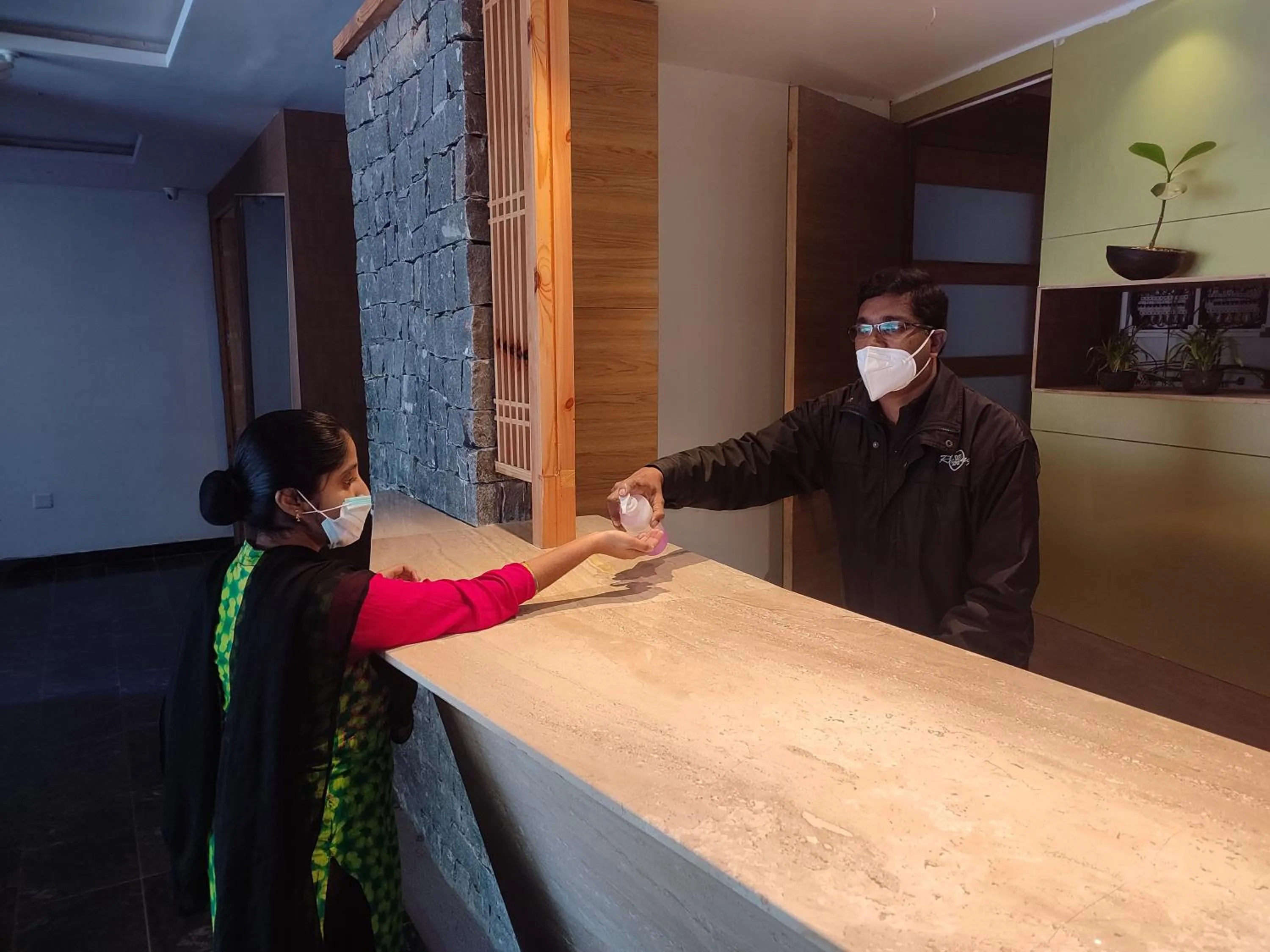 Lobby or reception in MERIDIAN HILL TOP YERCAUD