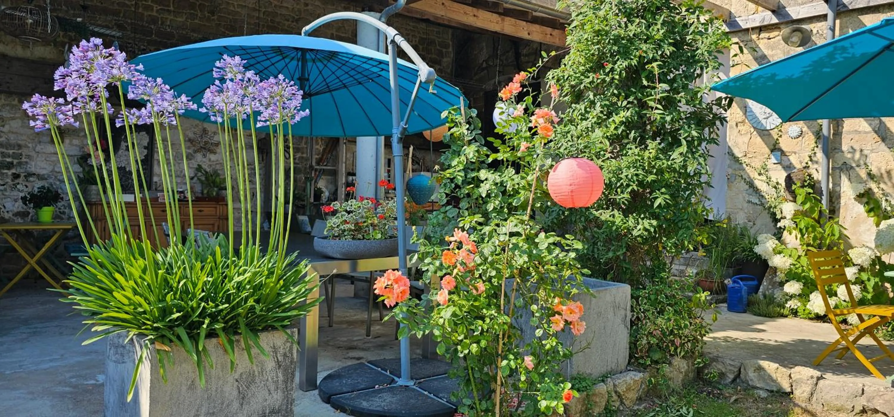 Patio in Maison Fossemagne