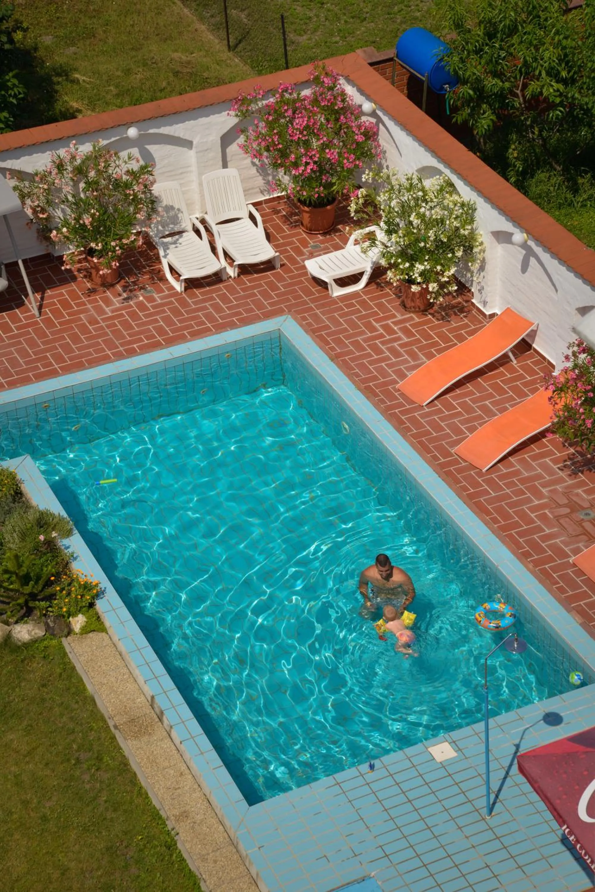 Pool view in Wellness Hotel Kakadu