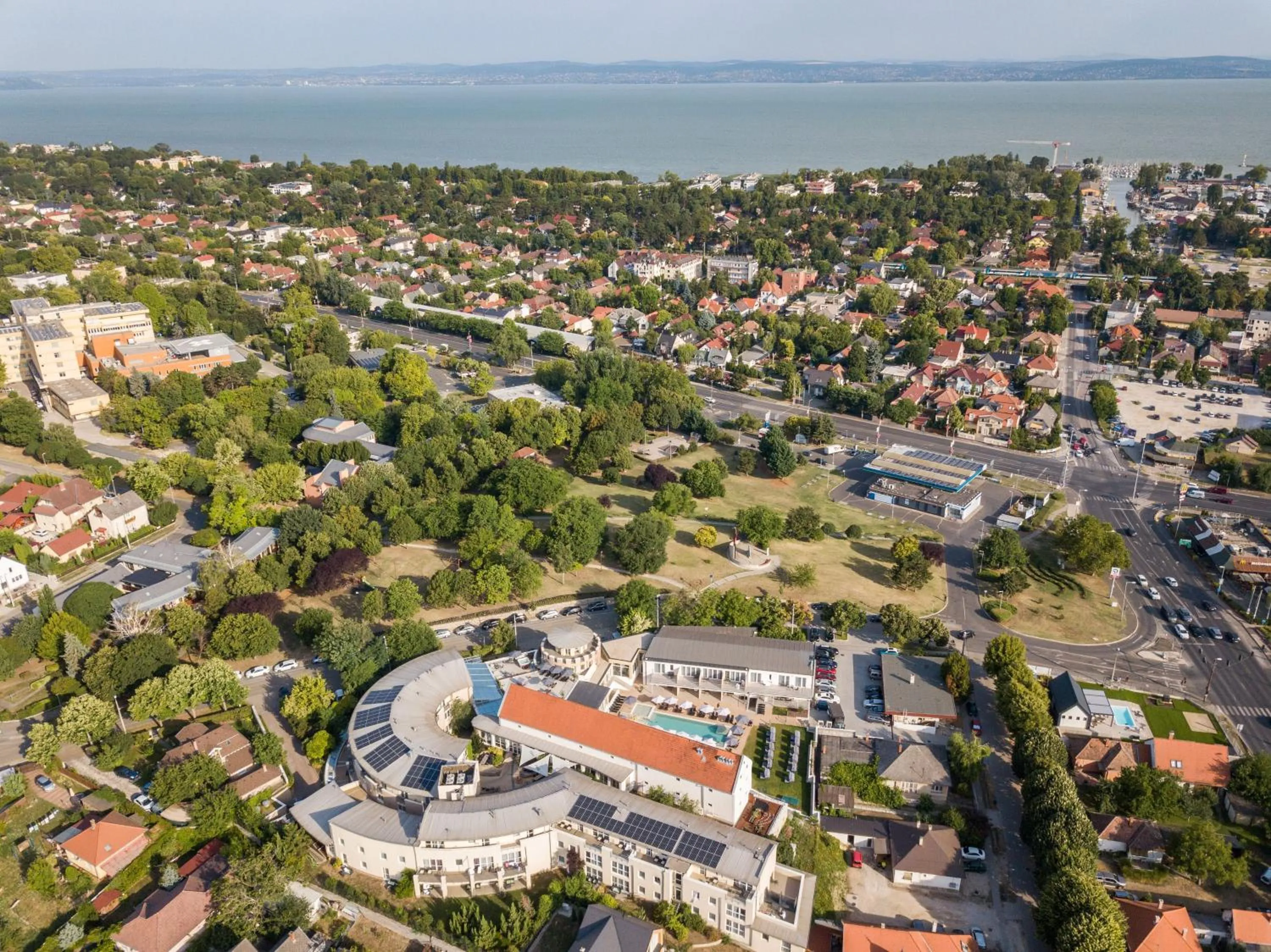 Property building in CE Plaza Hotel