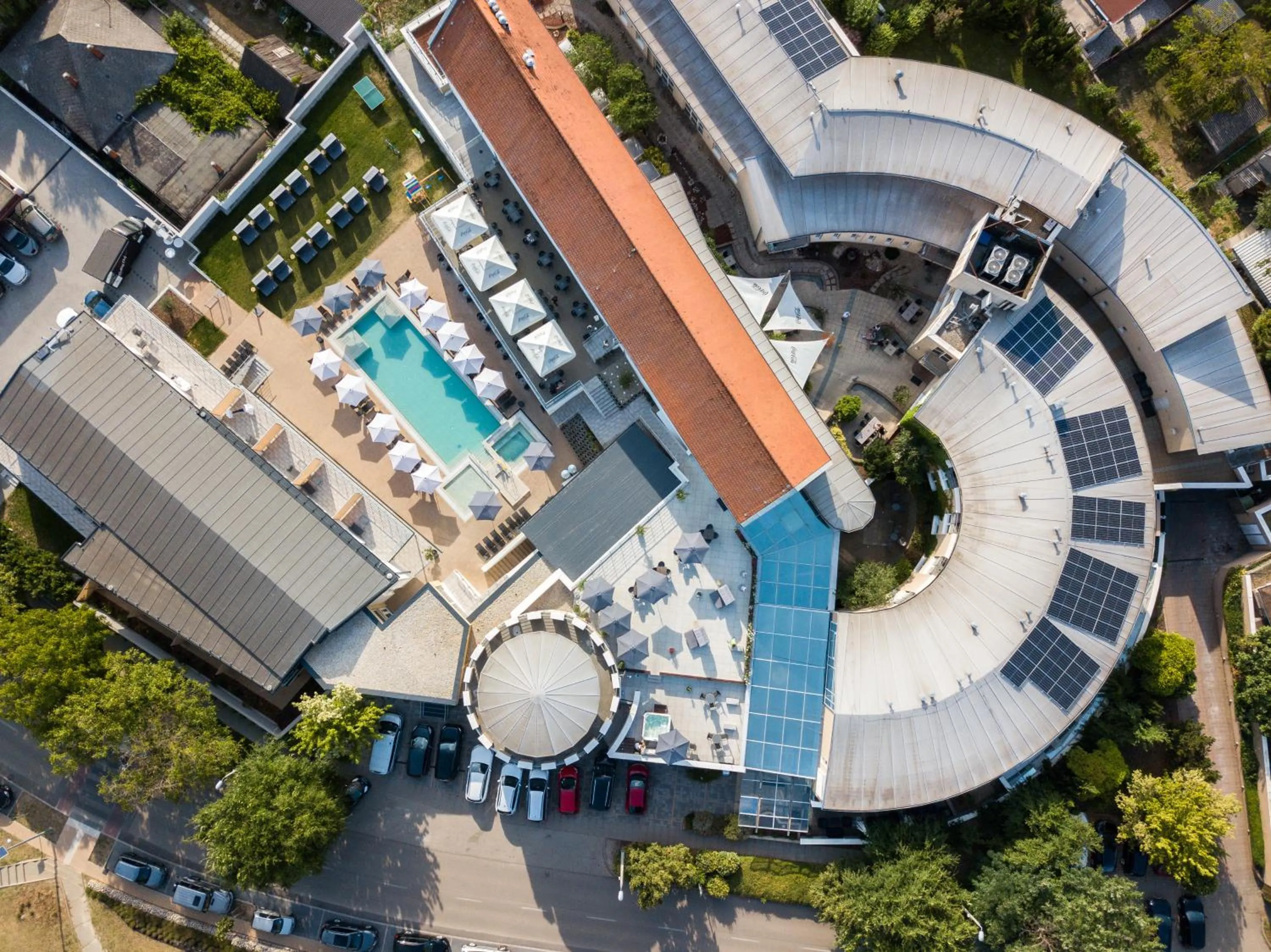 Property building in CE Plaza Hotel