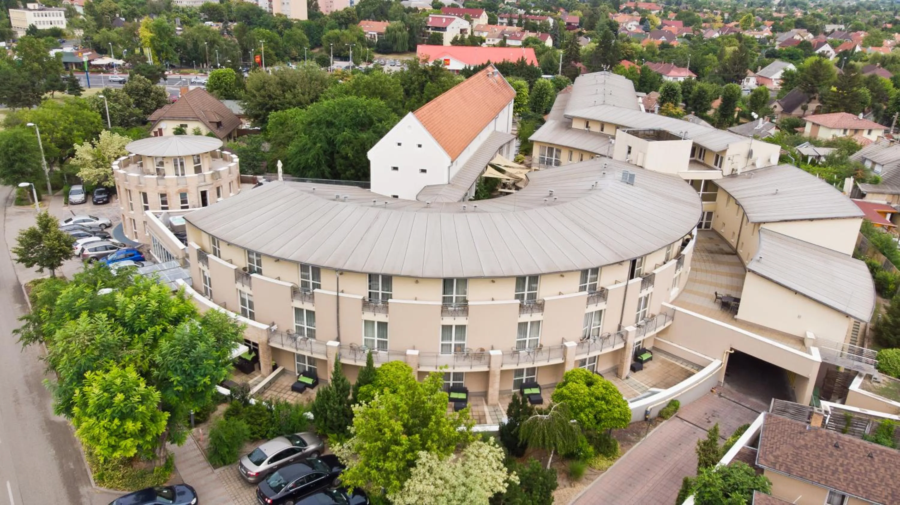 Bird's eye view in CE Plaza Hotel