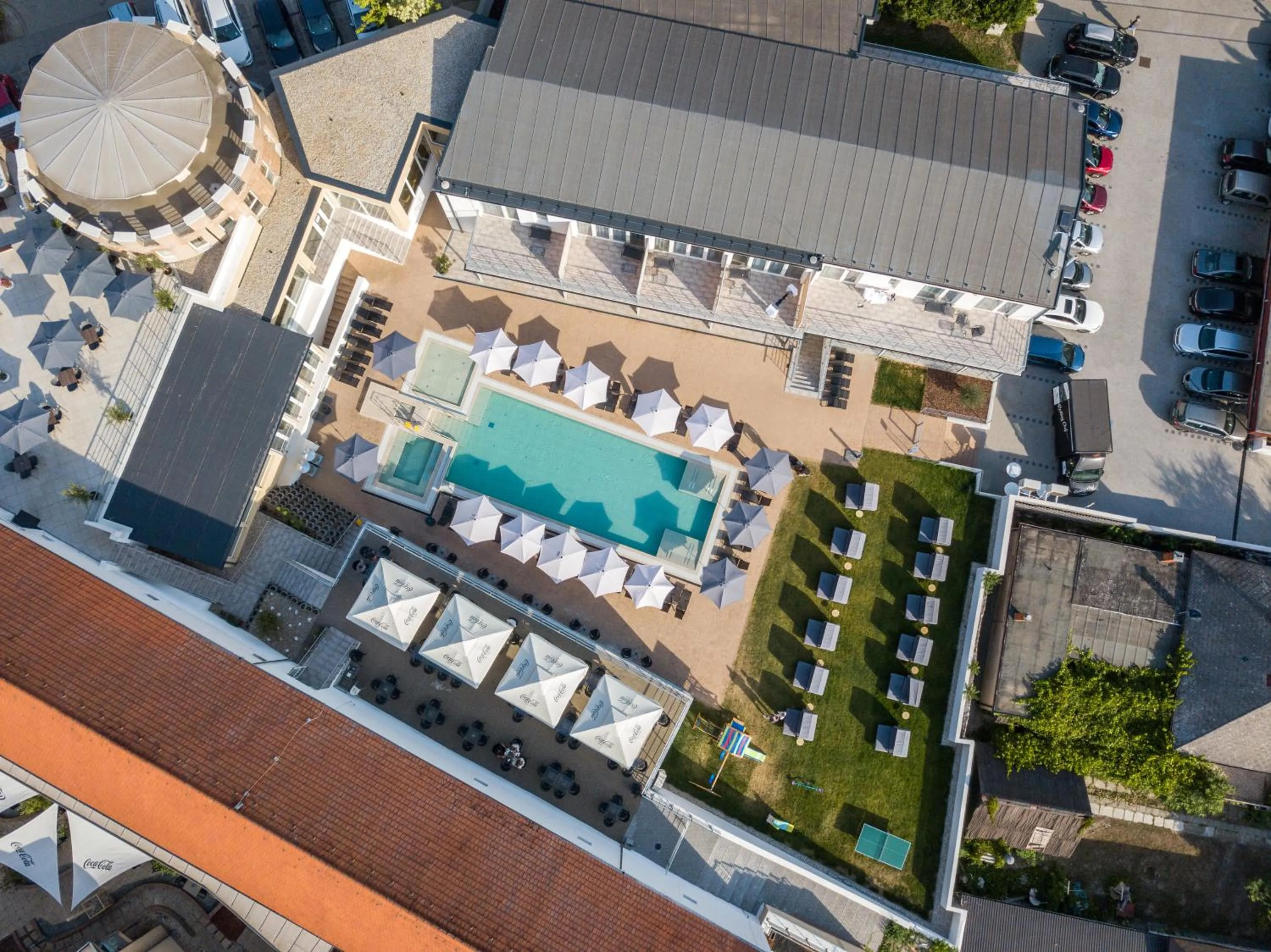 Property building in CE Plaza Hotel